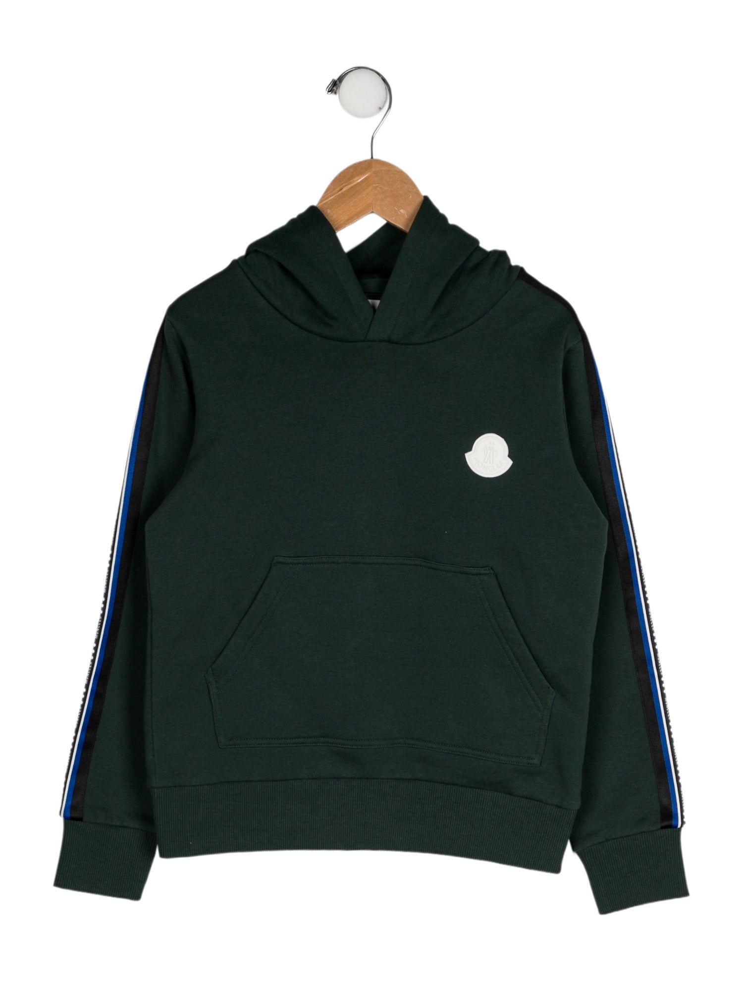 Moncler Embroidered Solid Sweatshirt w/Tags