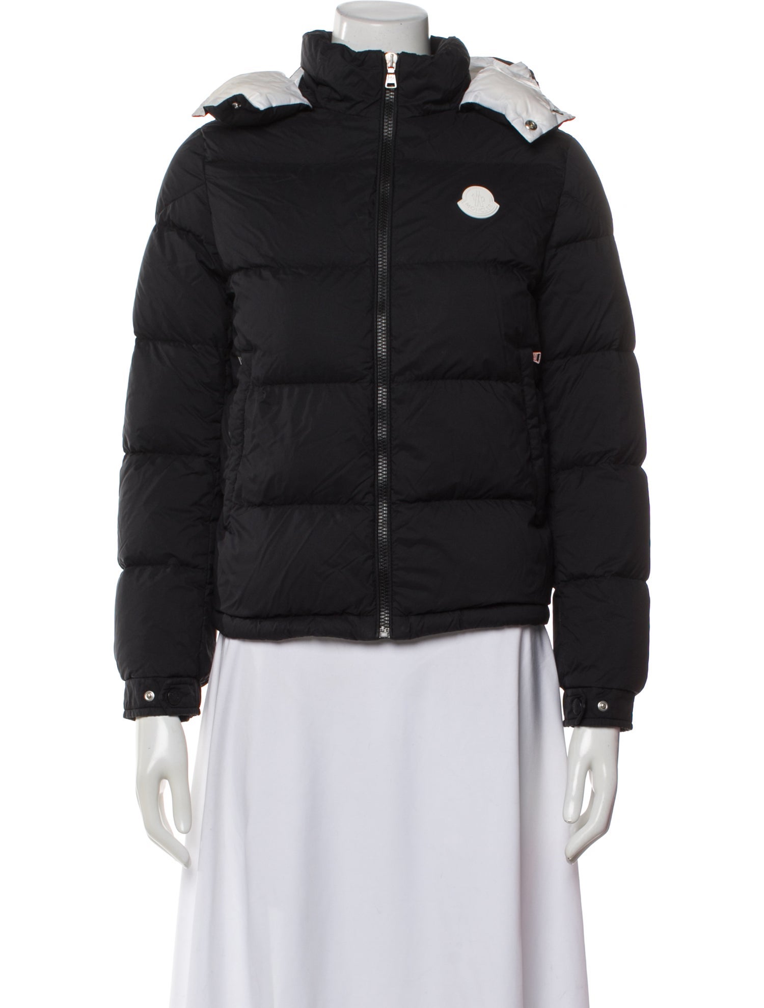 Moncler Solid Down Coat