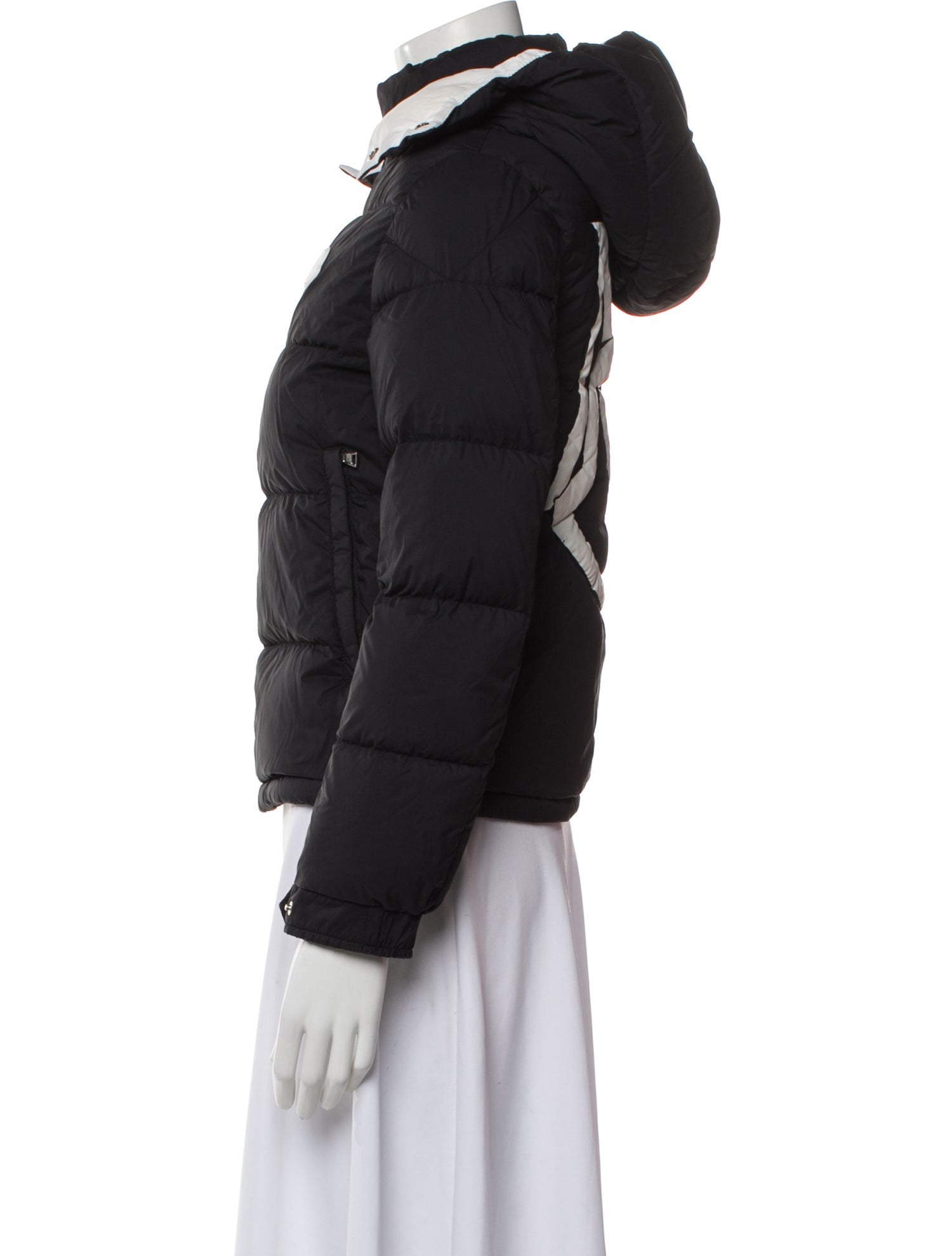 Moncler Solid Down Coat