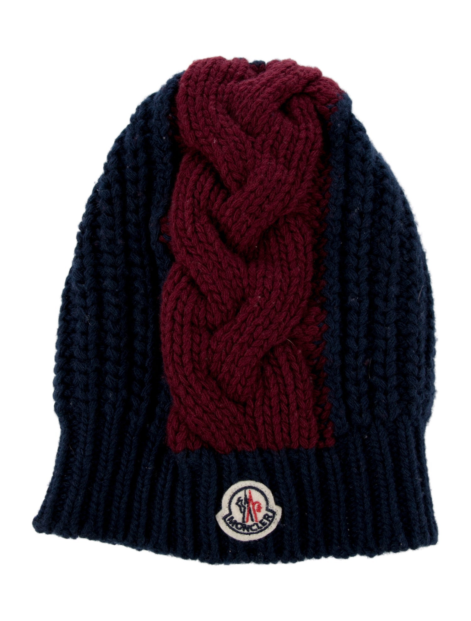 Moncler Kids' Wool Cable Knit Beanie