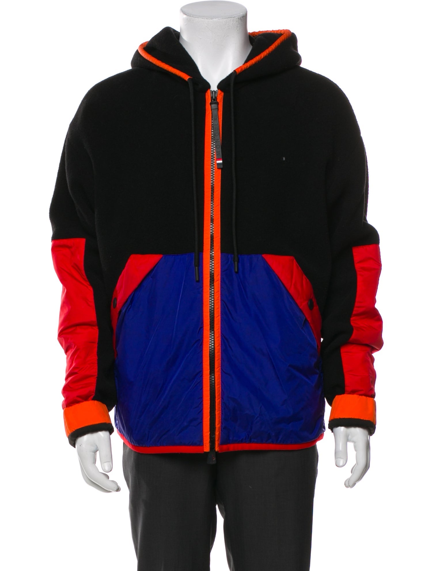 Moncler Grenoble Striped Bomber Jacket