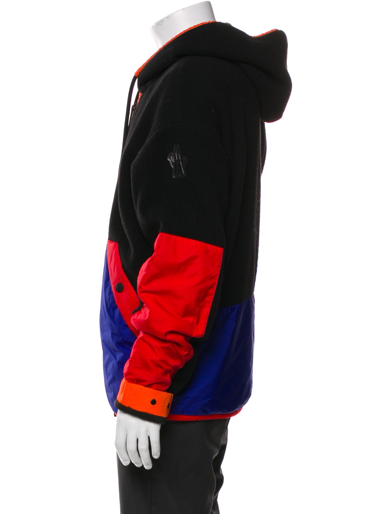 Moncler Grenoble Striped Bomber Jacket