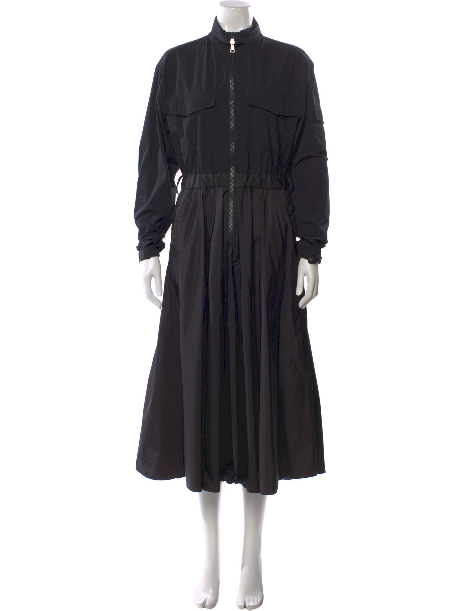 Moncler Nylon Long Dress