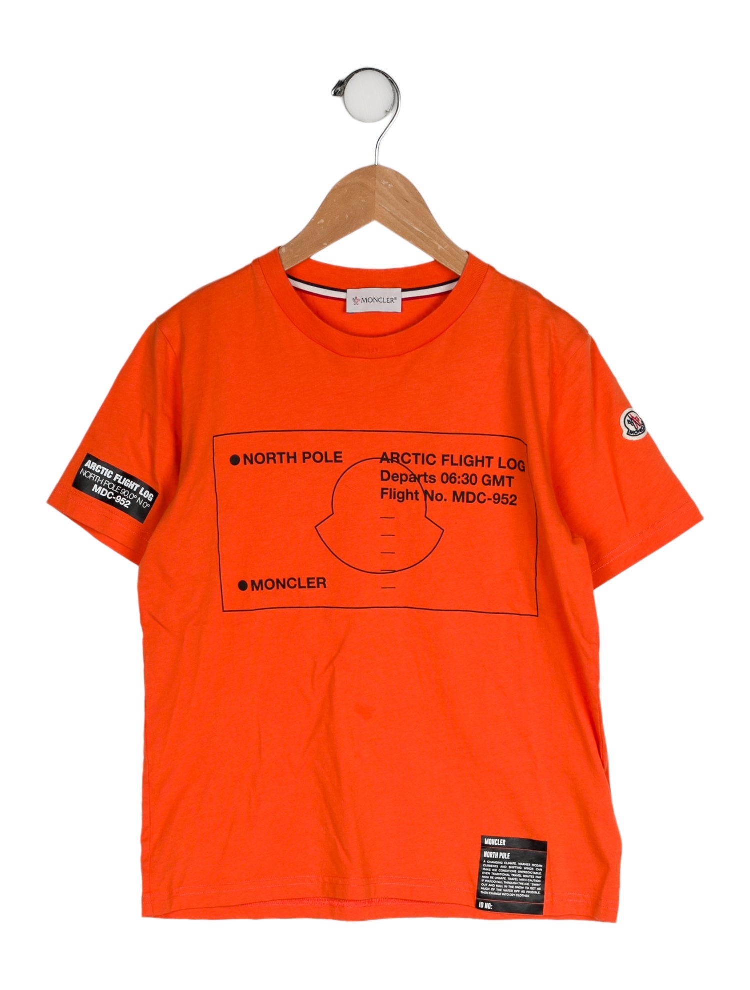 Moncler Cotton Graphic Print T Shirt