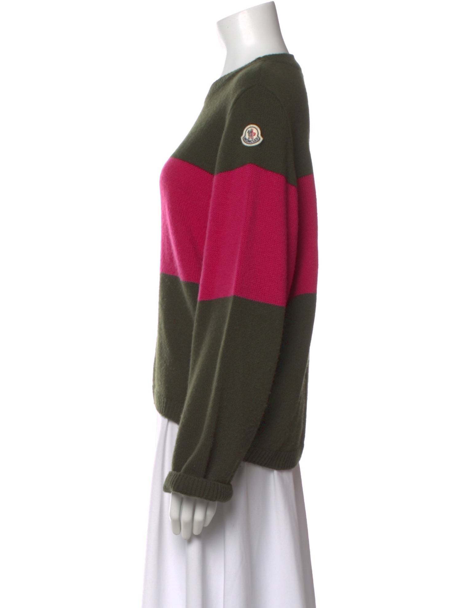 Moncler Virgin Wool Striped Sweater