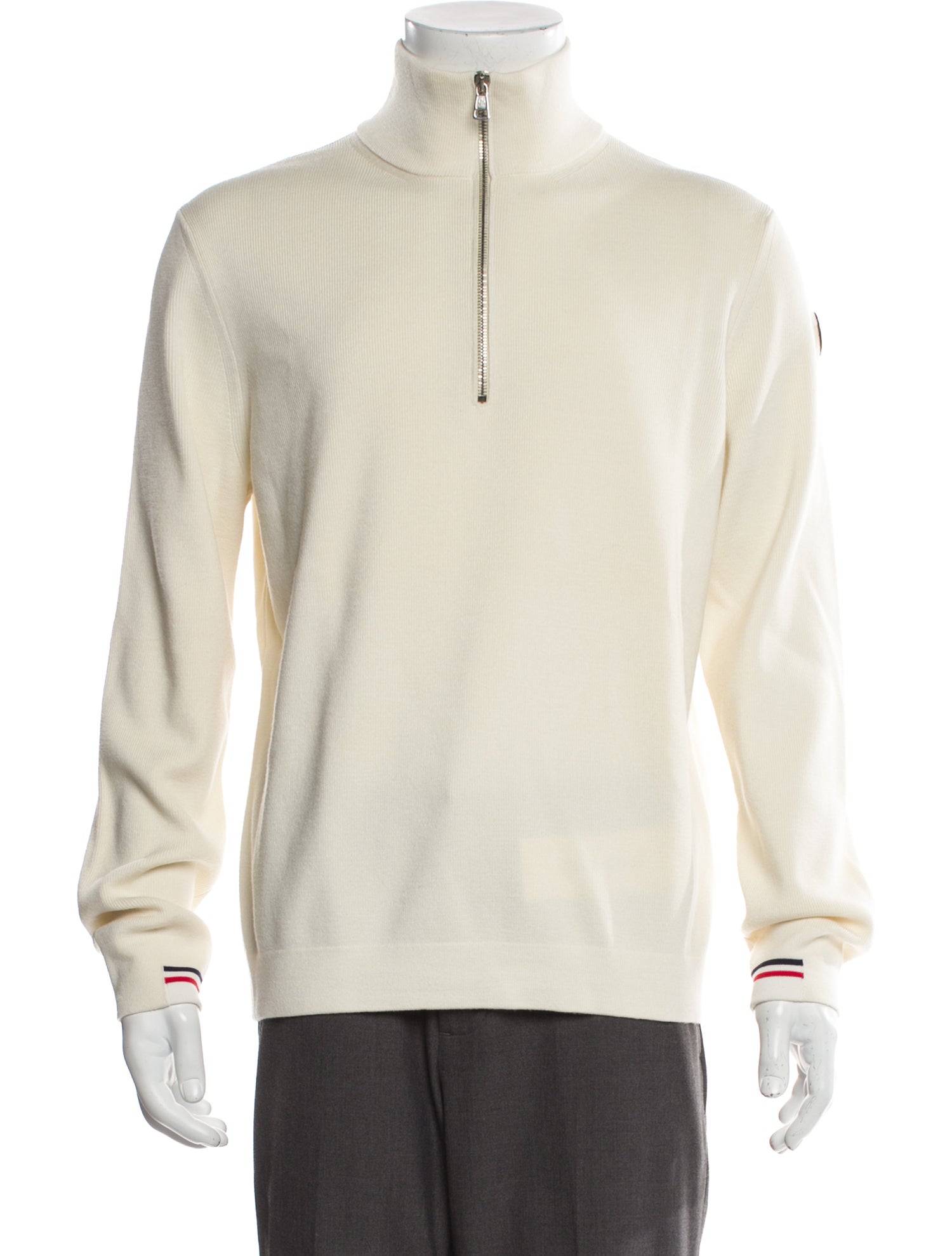 Moncler Wool Turtleneck Polo Sweater w/ Tags