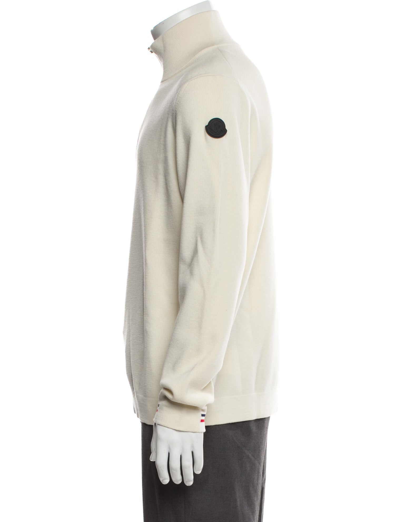 Moncler Wool Turtleneck Polo Sweater w/ Tags