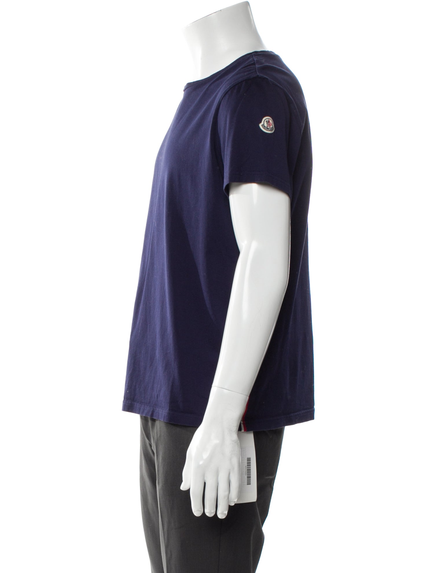 Moncler Colorblock Pattern Crew Neck T-Shirt