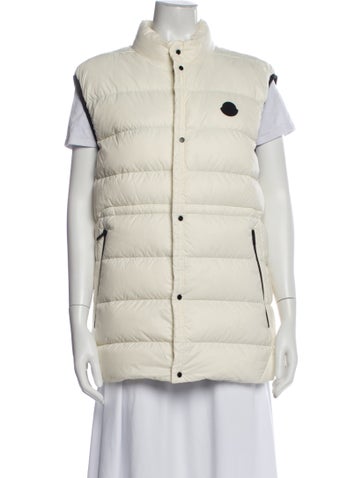 Pre-owned Moncler Down Jacket In Neutral