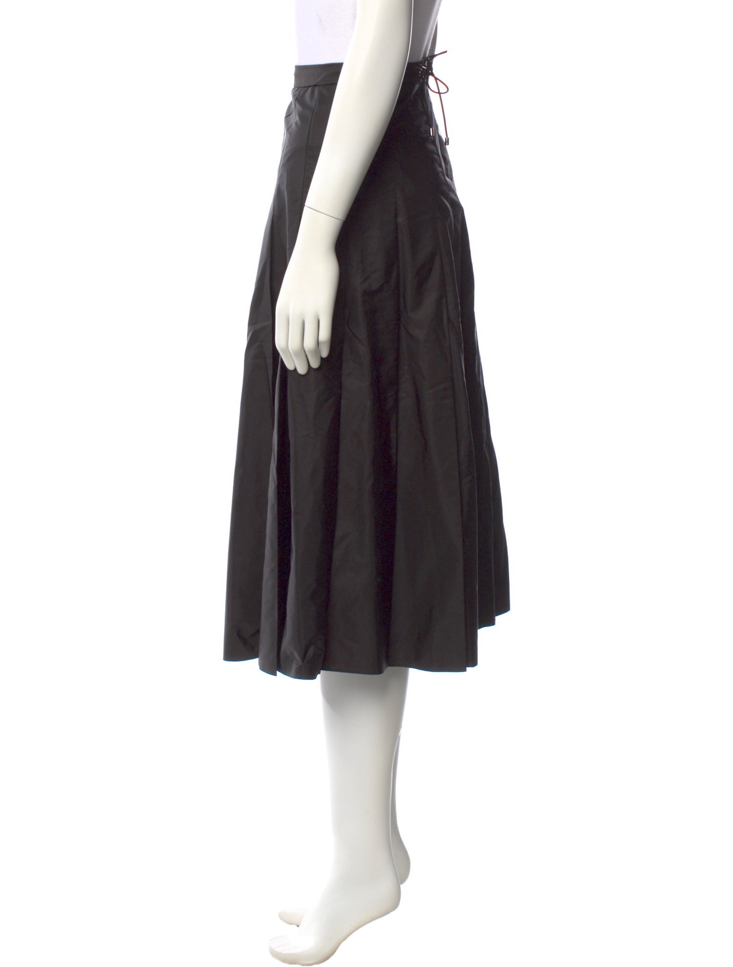 Moncler Nylon Midi Length Skirt