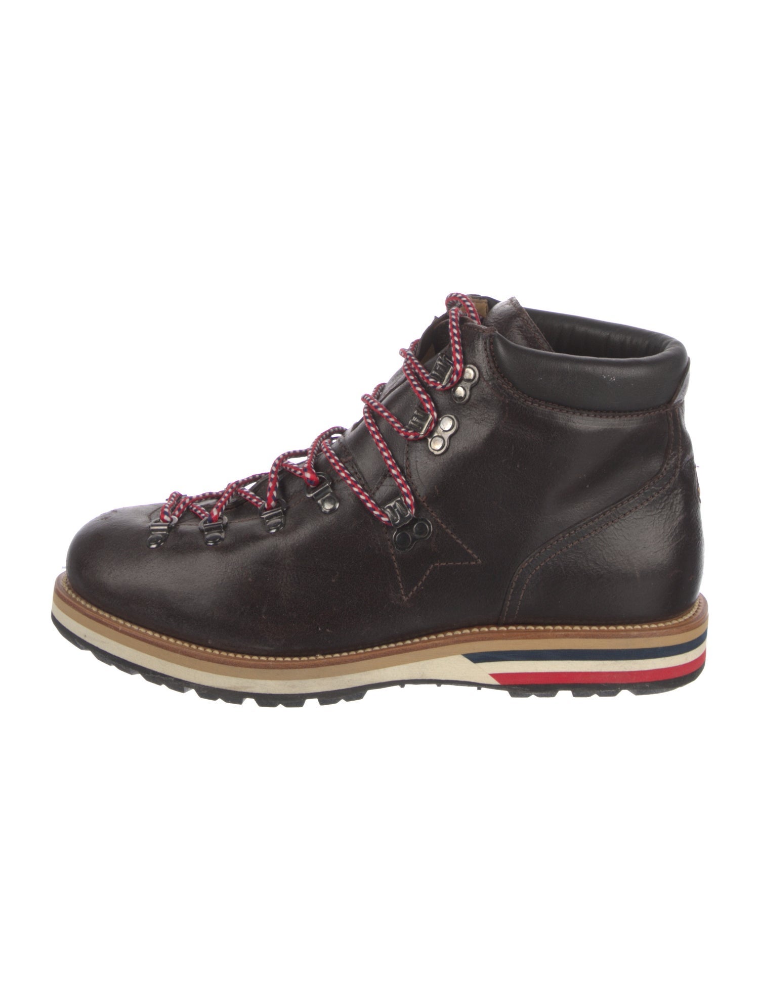 Moncler Leather Hiking Boots