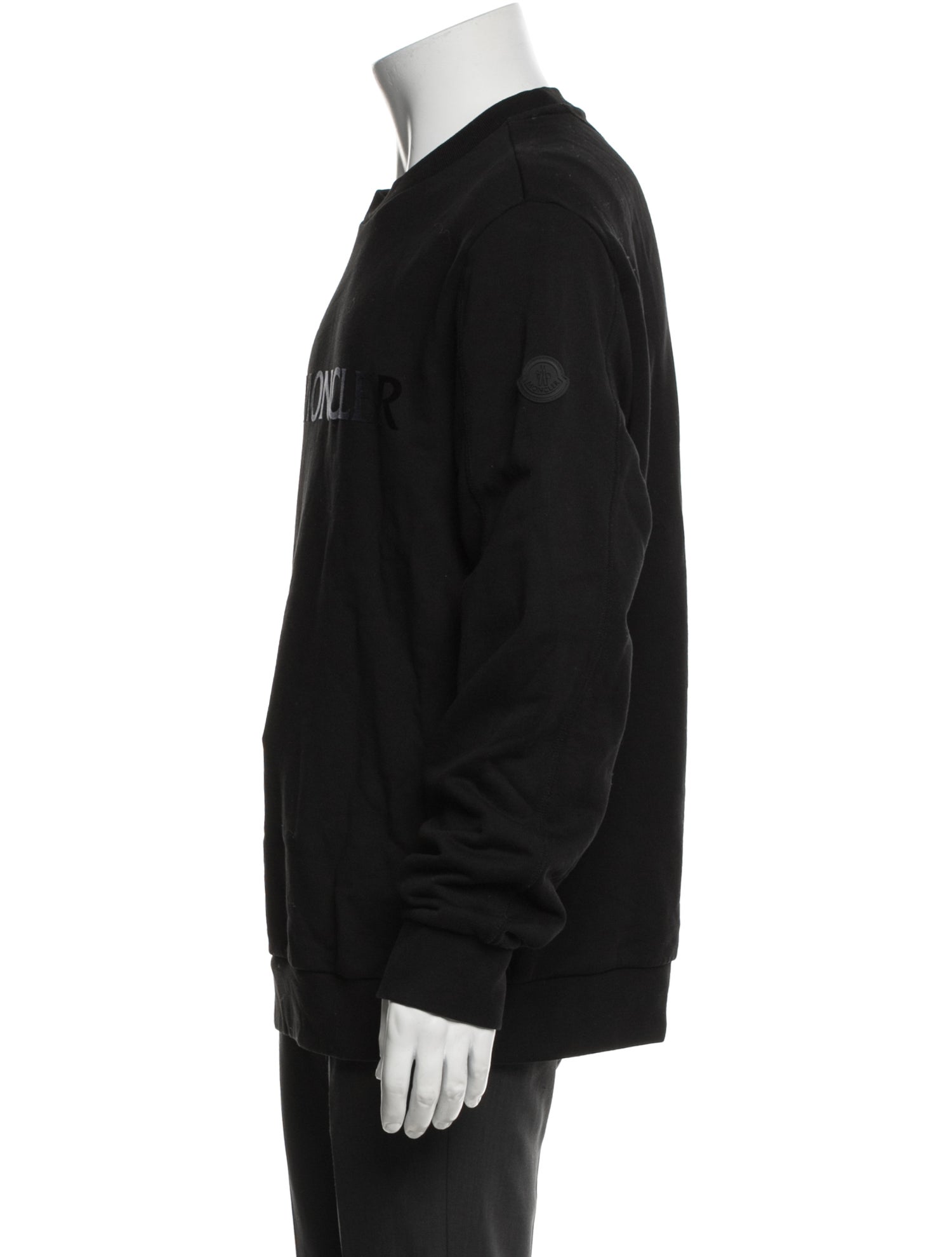 Moncler Signature Logo Graphic Print Sweatshirt