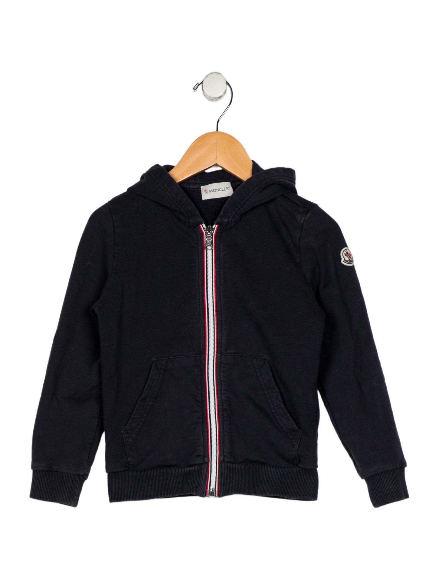 Moncler Boys' Zip Up Hooded Sweatshirt