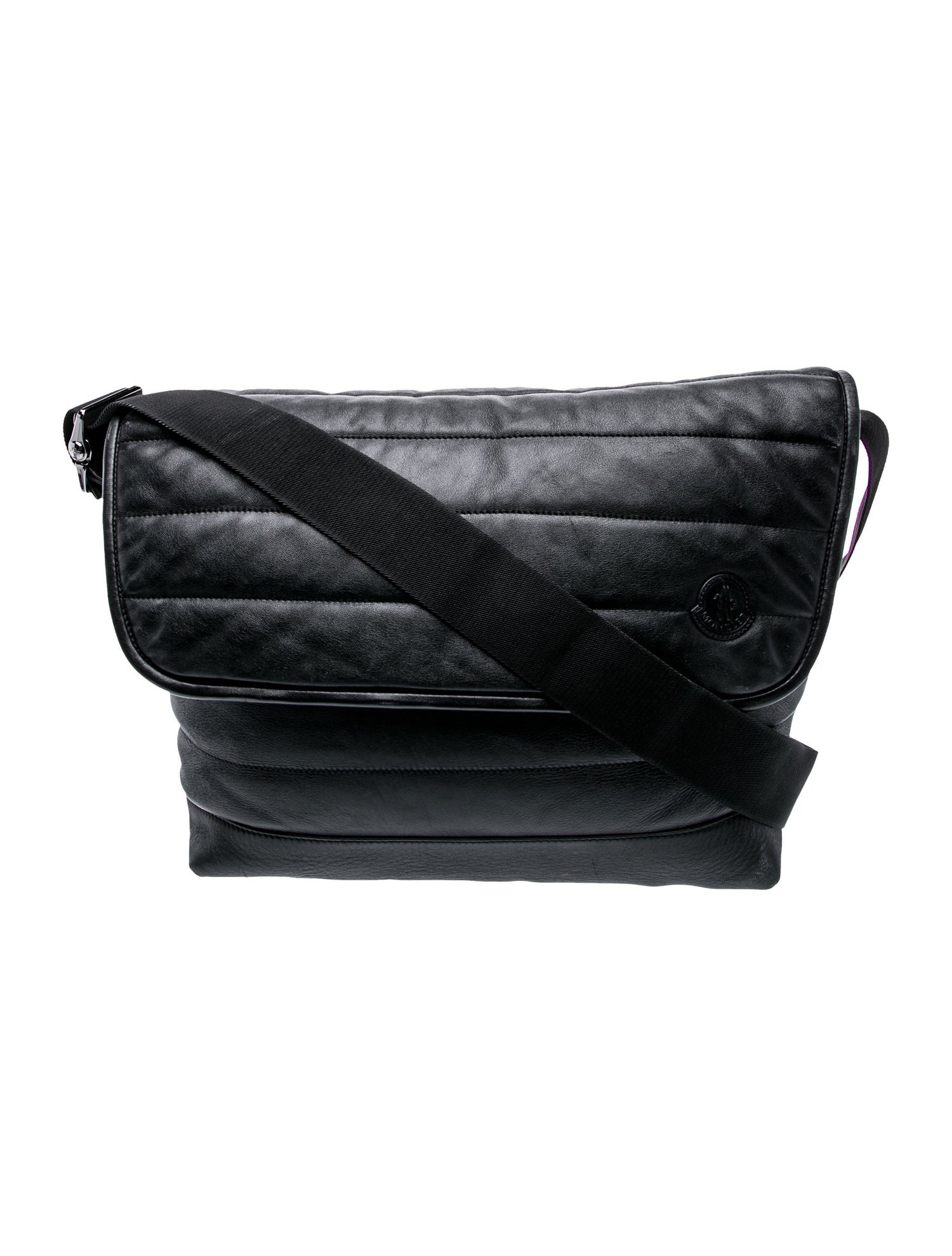 Moncler Signature Kino GM calfskin messenger bag GM