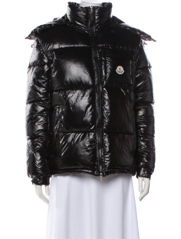 Pre-owned Moncler Biker Jacket In Black