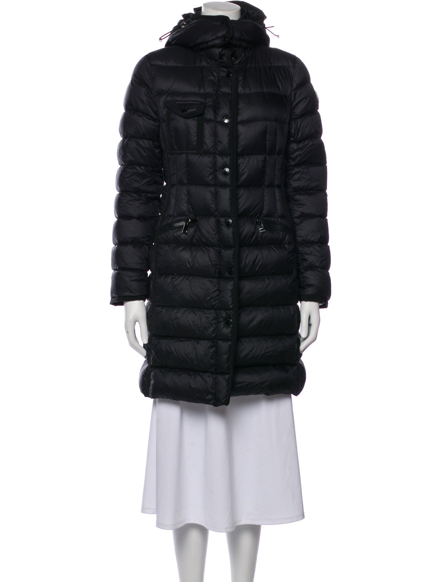Moncler Nylon Down Coat
