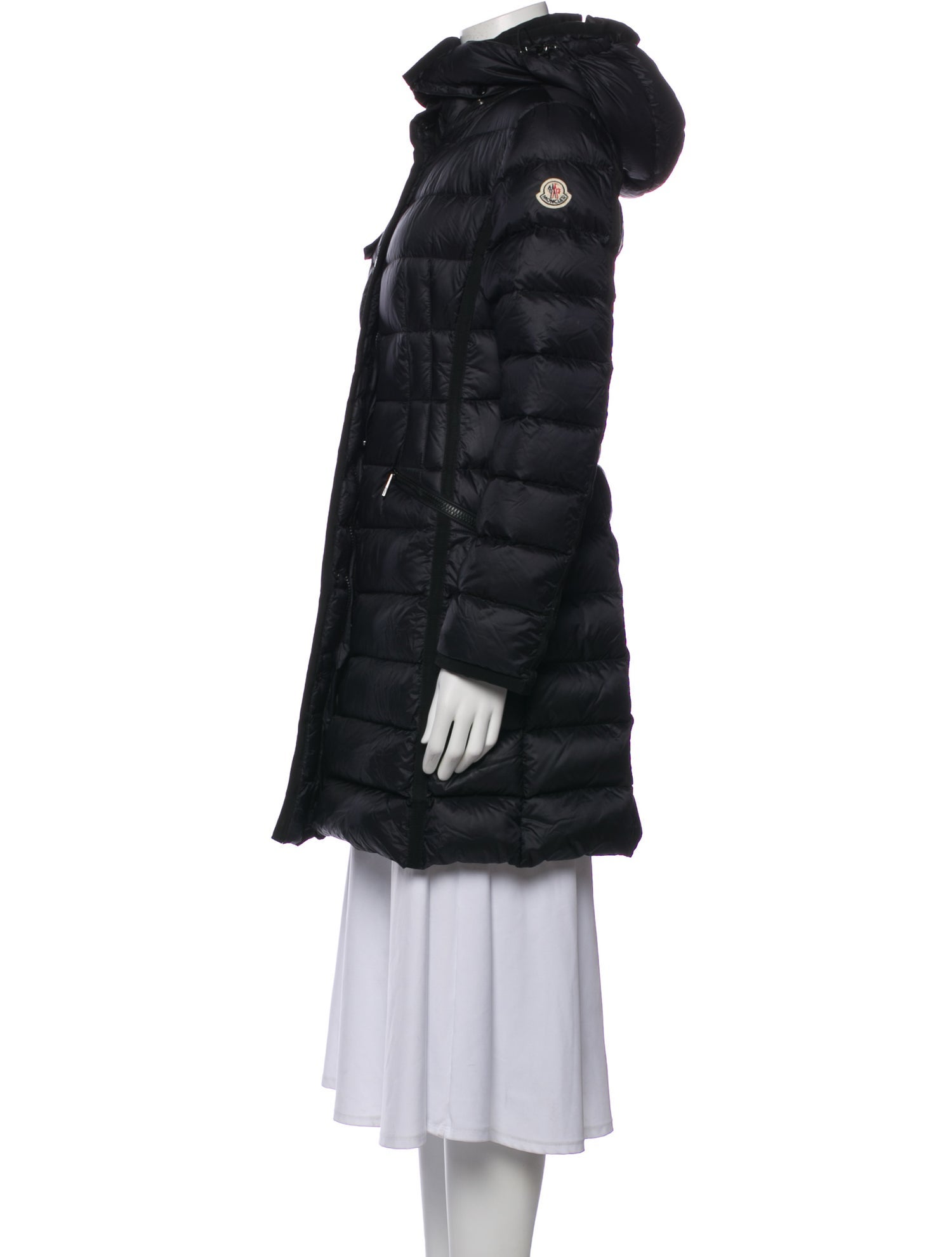 Moncler Nylon Down Coat