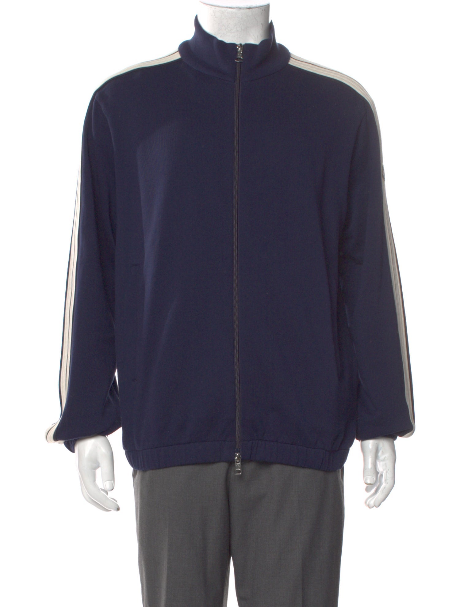 Moncler Mock Neck Long Sleeve Cardigan