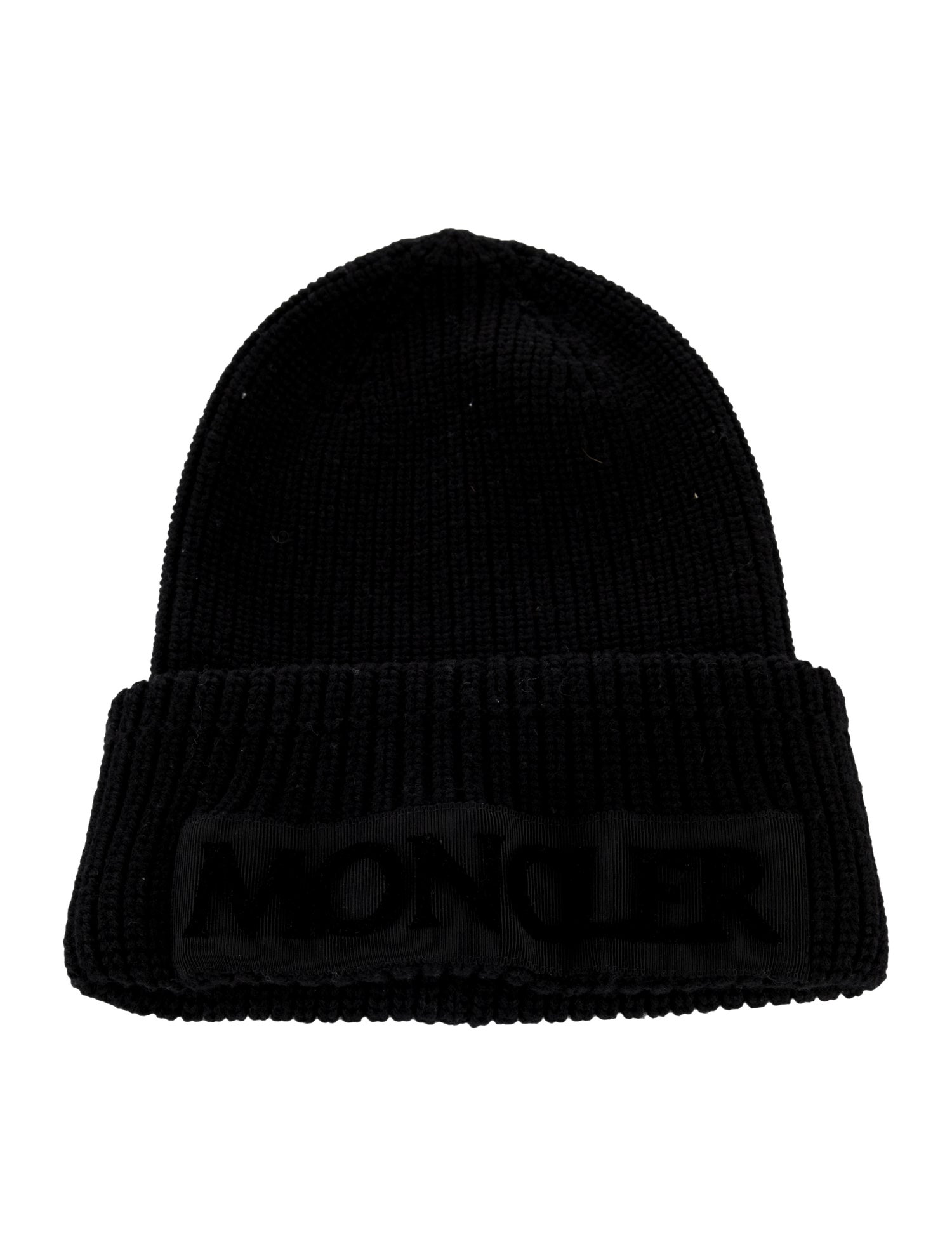 Moncler Wool Rib Knit Beanie