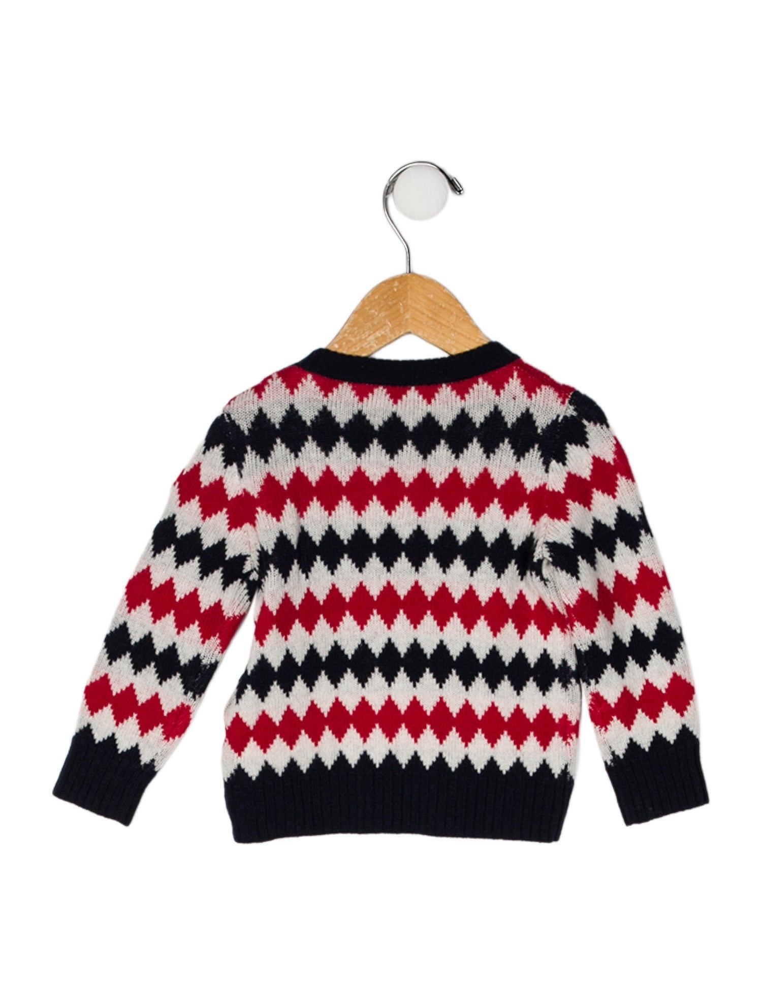 Moncler Patterned Crewneck Sweater