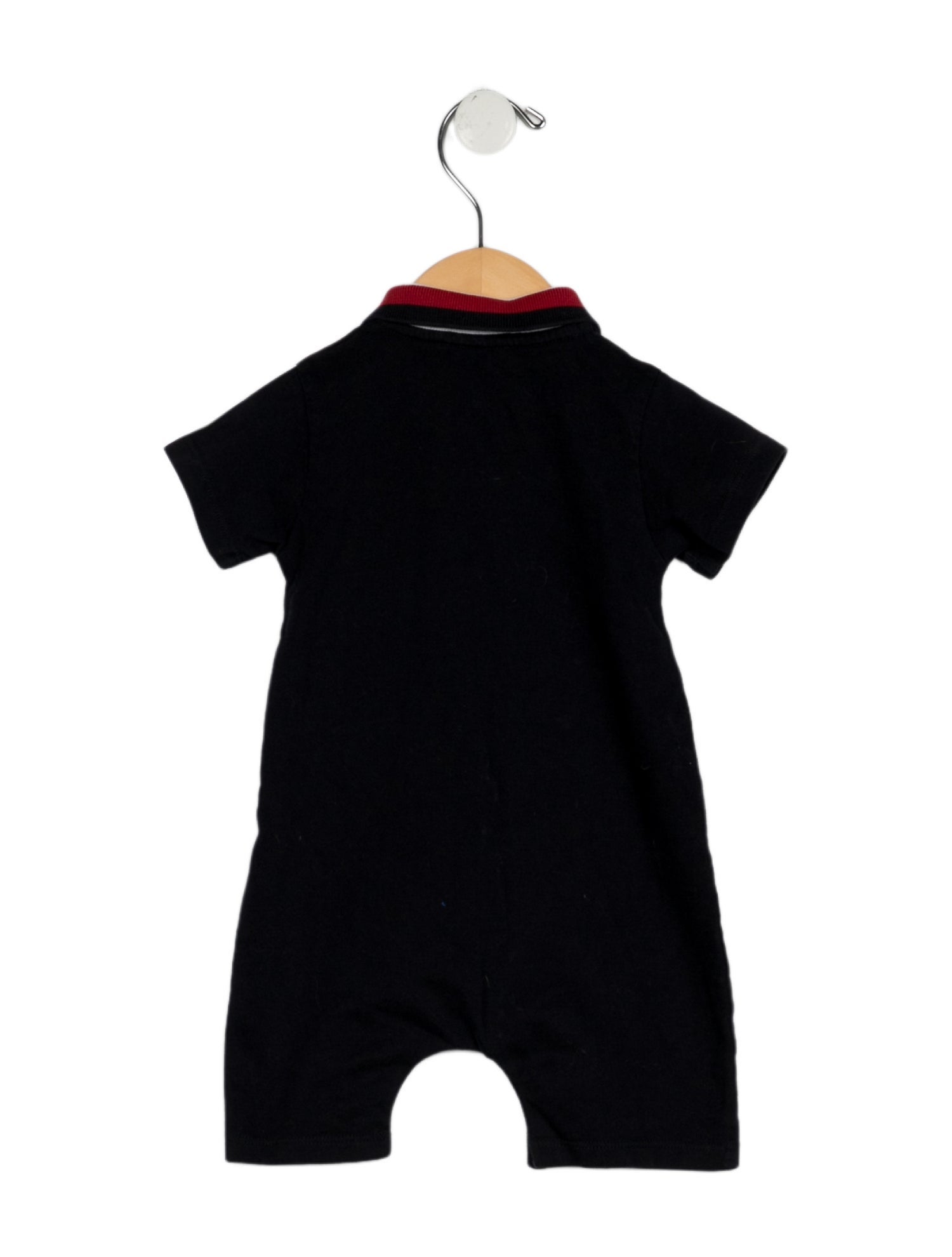 Moncler Cotton blue and multicolor patterned one piece with button and snap closure