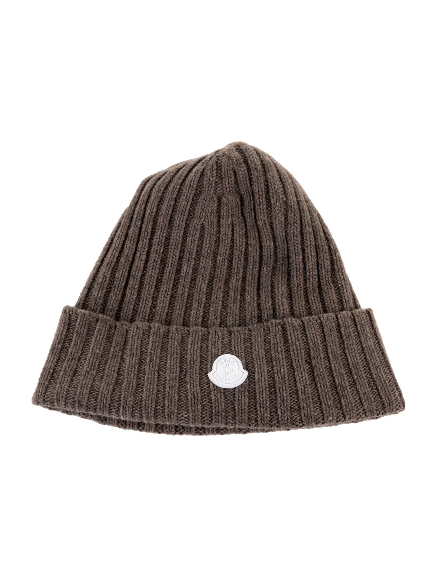 Moncler Genius Hyke Ribbed Knit Logo Beanie w/Tags