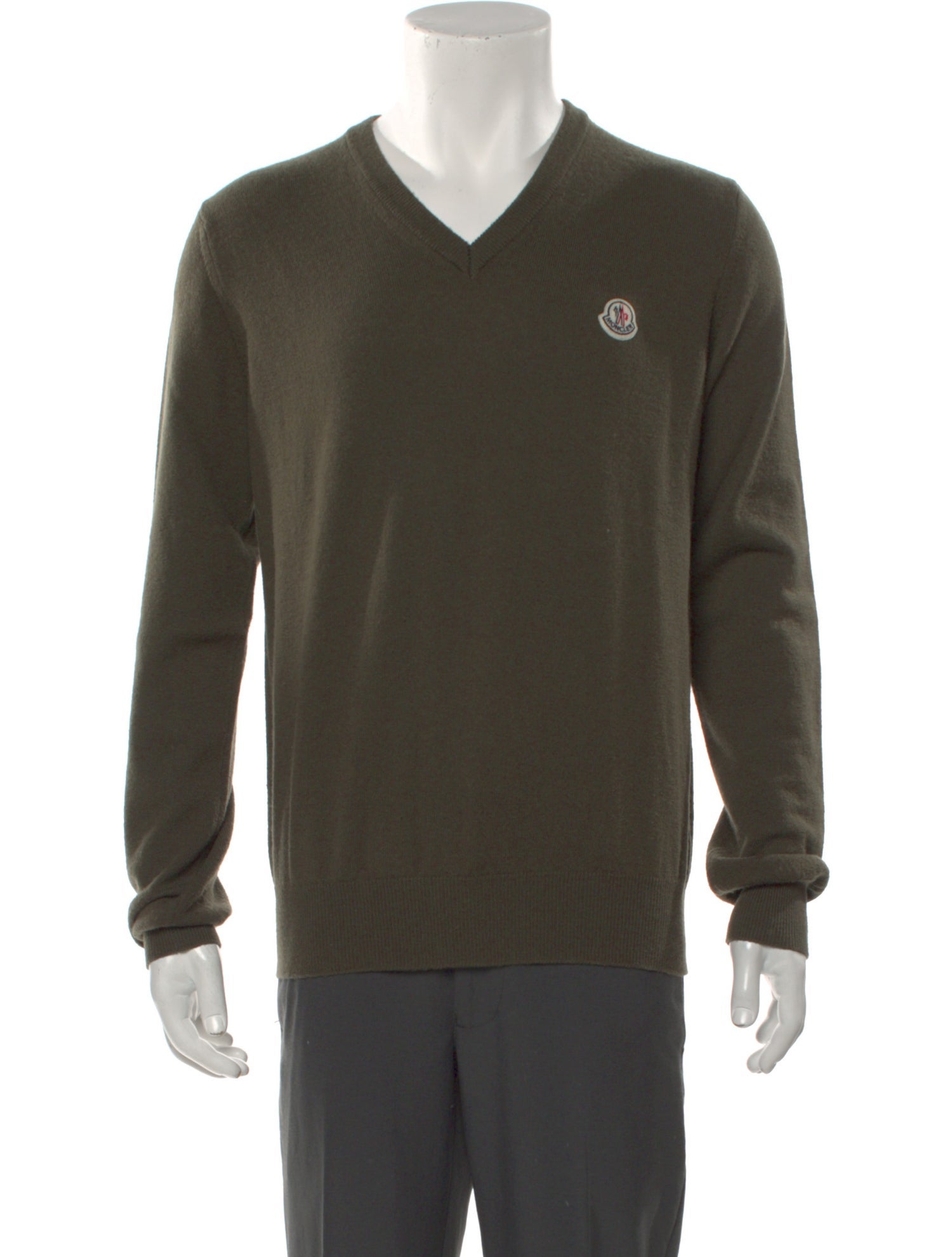 Moncler Wool Graphic Print Pullover