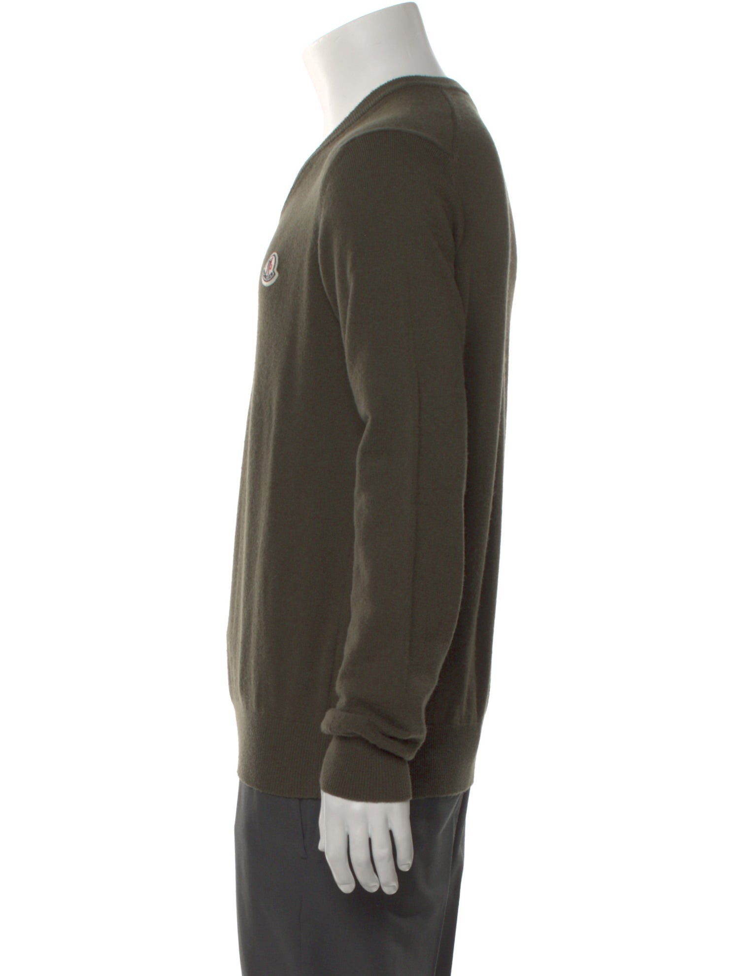 Moncler Wool Graphic Print Pullover