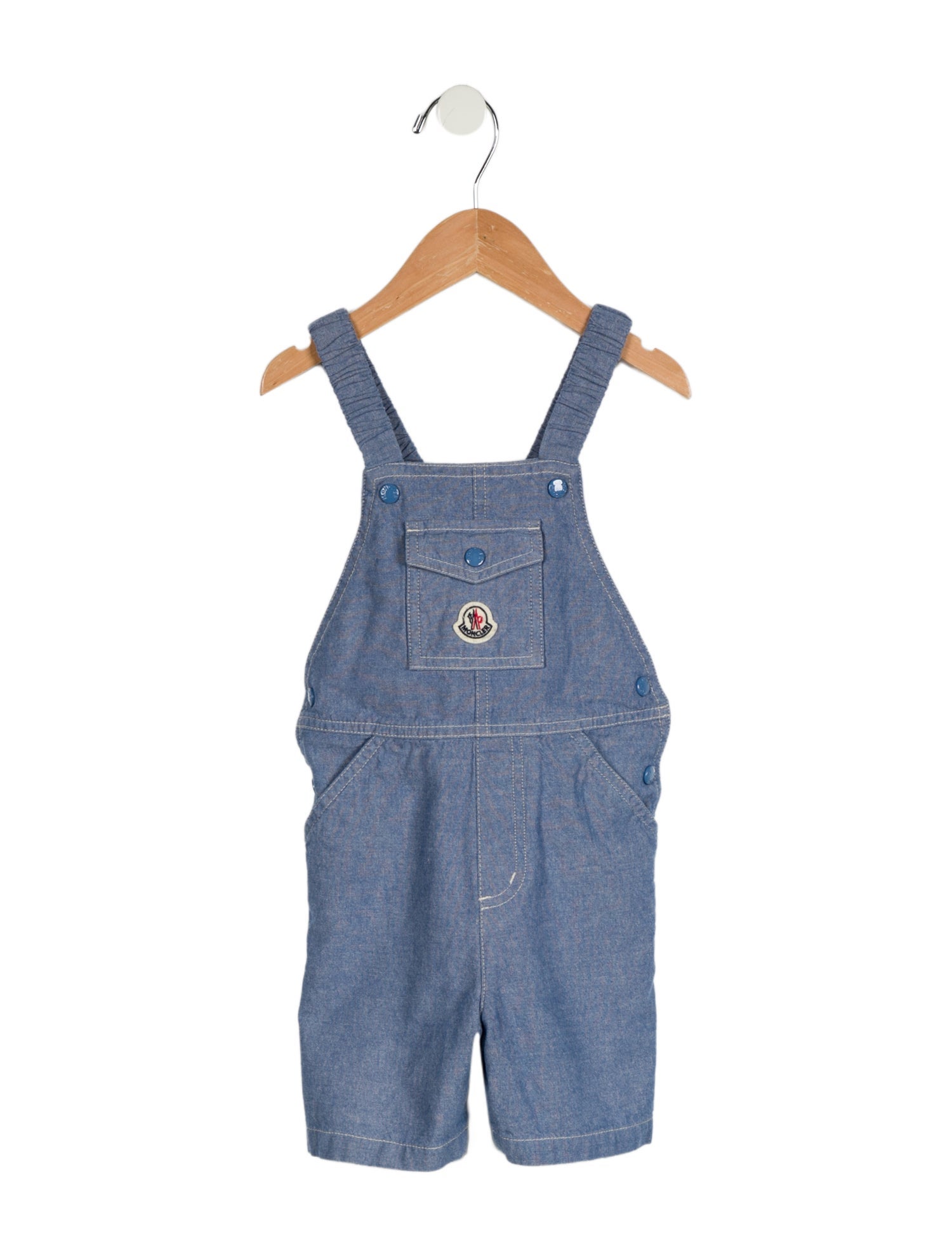 Moncler Toddler Boys' Denim Overalls