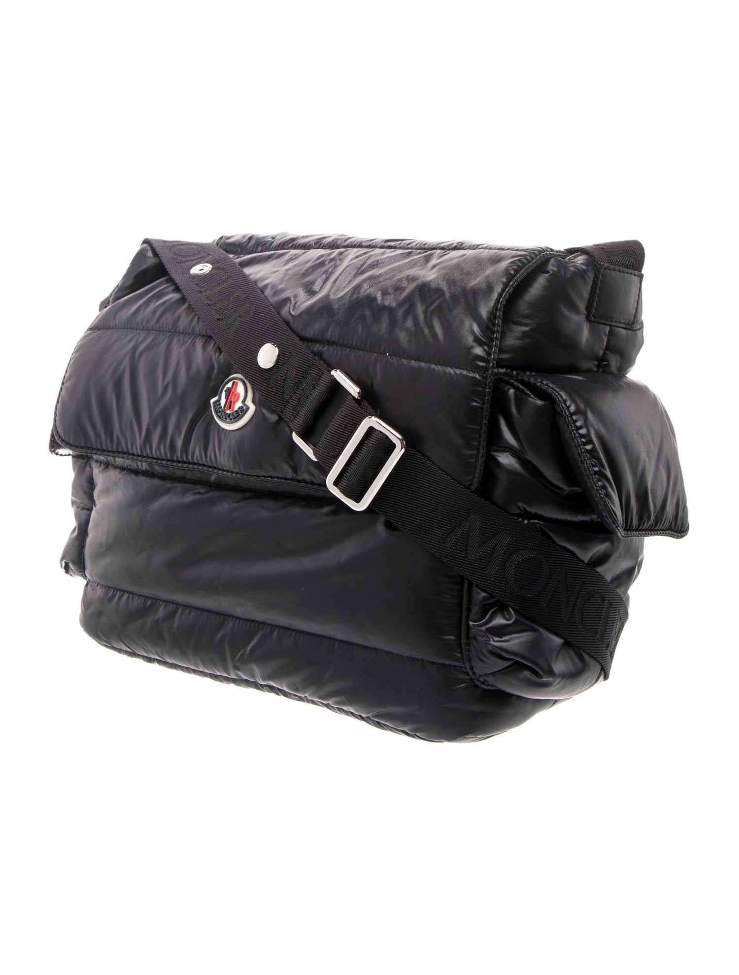 MONCLER ハンドバック Moncler Nylon Padded Diaper Bag - Black - MOC184430 | The RealReal