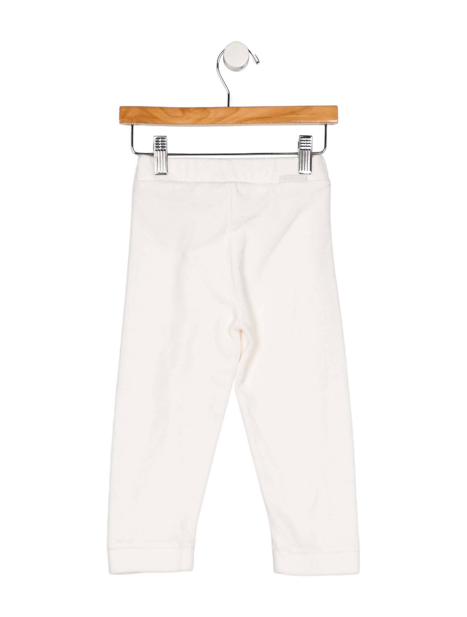 Moncler Cotton neutral sweatpants with elastic waist