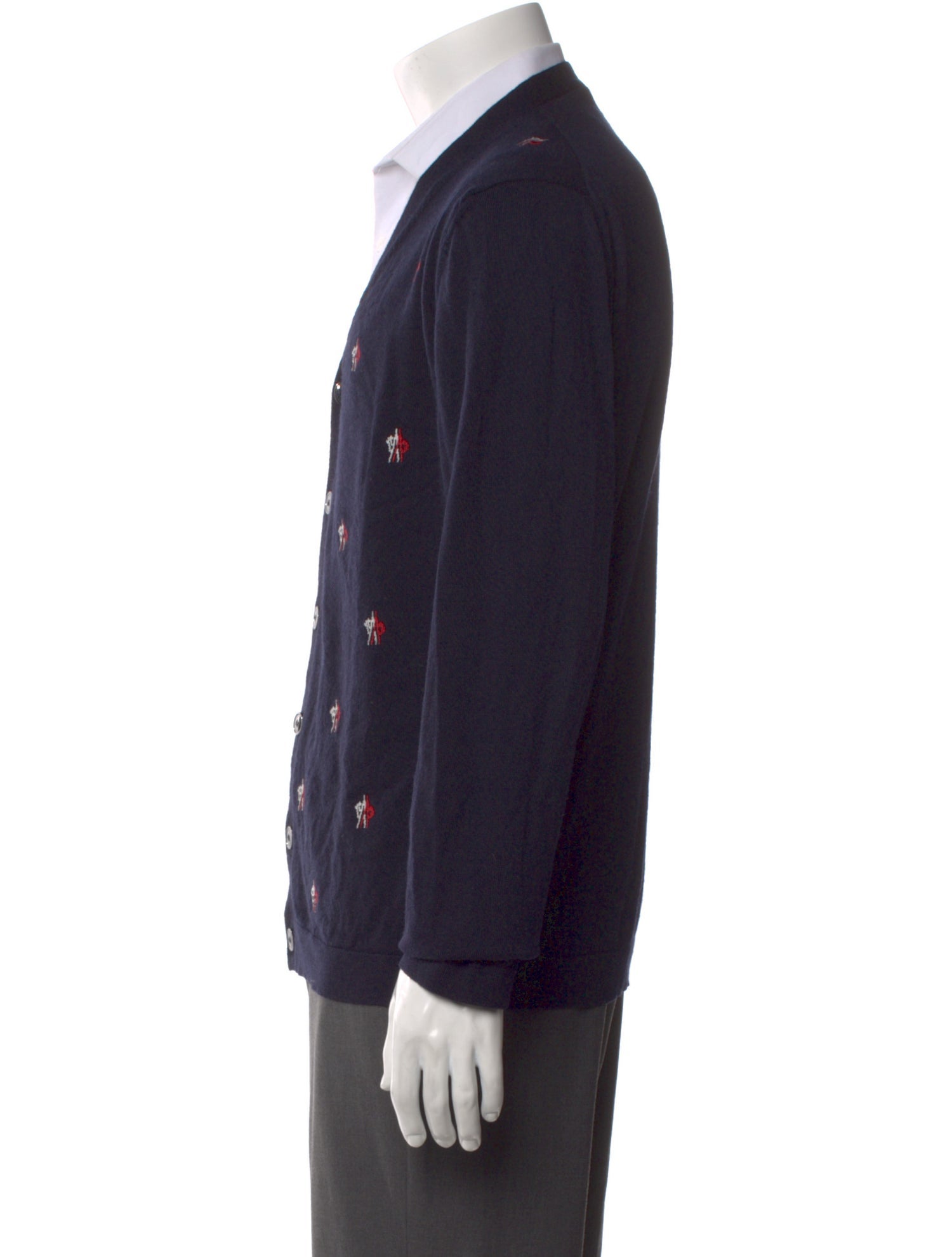 Christian Dior Late 1980's - Early 1990's Lambswool Cardigan