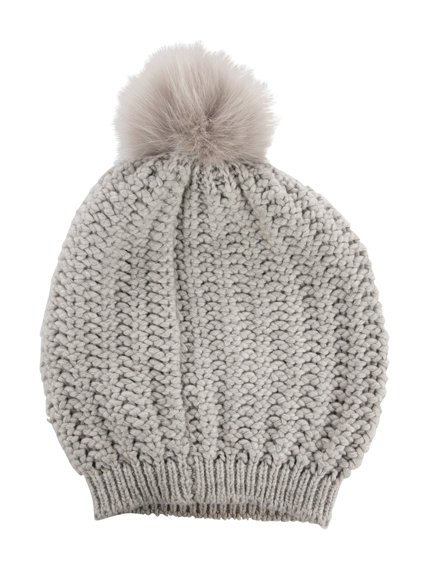 Moncler Grey Wool Beanie hat
