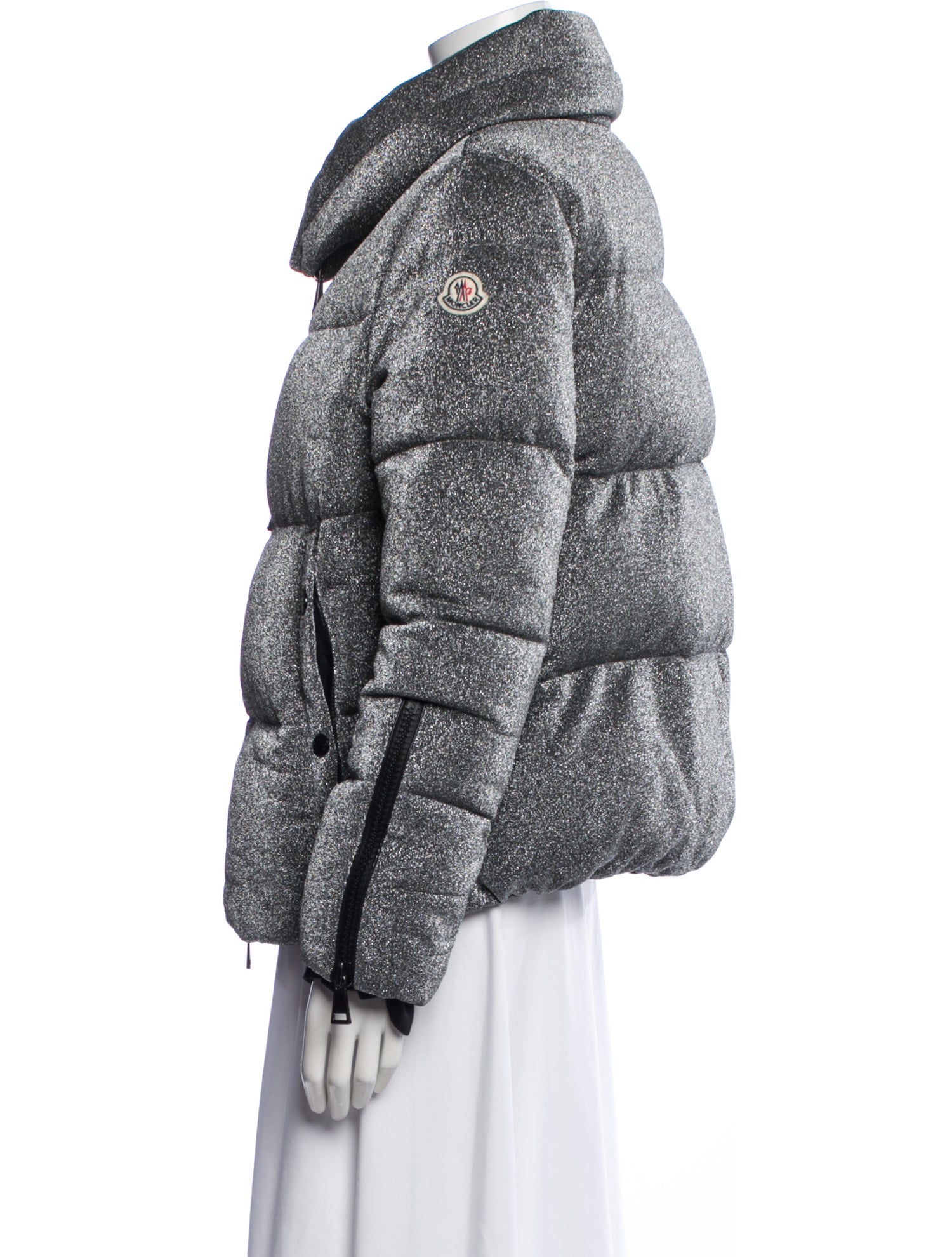 Moncler Jacket - Silver Jackets, Clothing - MOC170543 | The RealReal