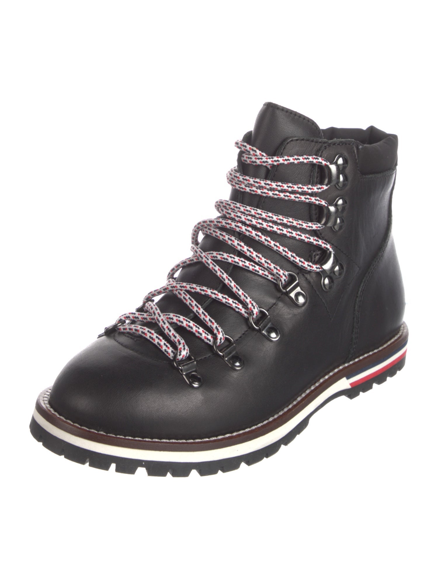 Moncler Kids' Leather Hiking Boots