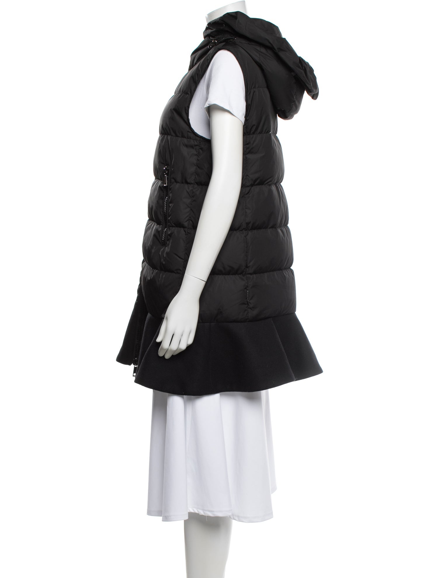 Moncler Nylon Down Coat