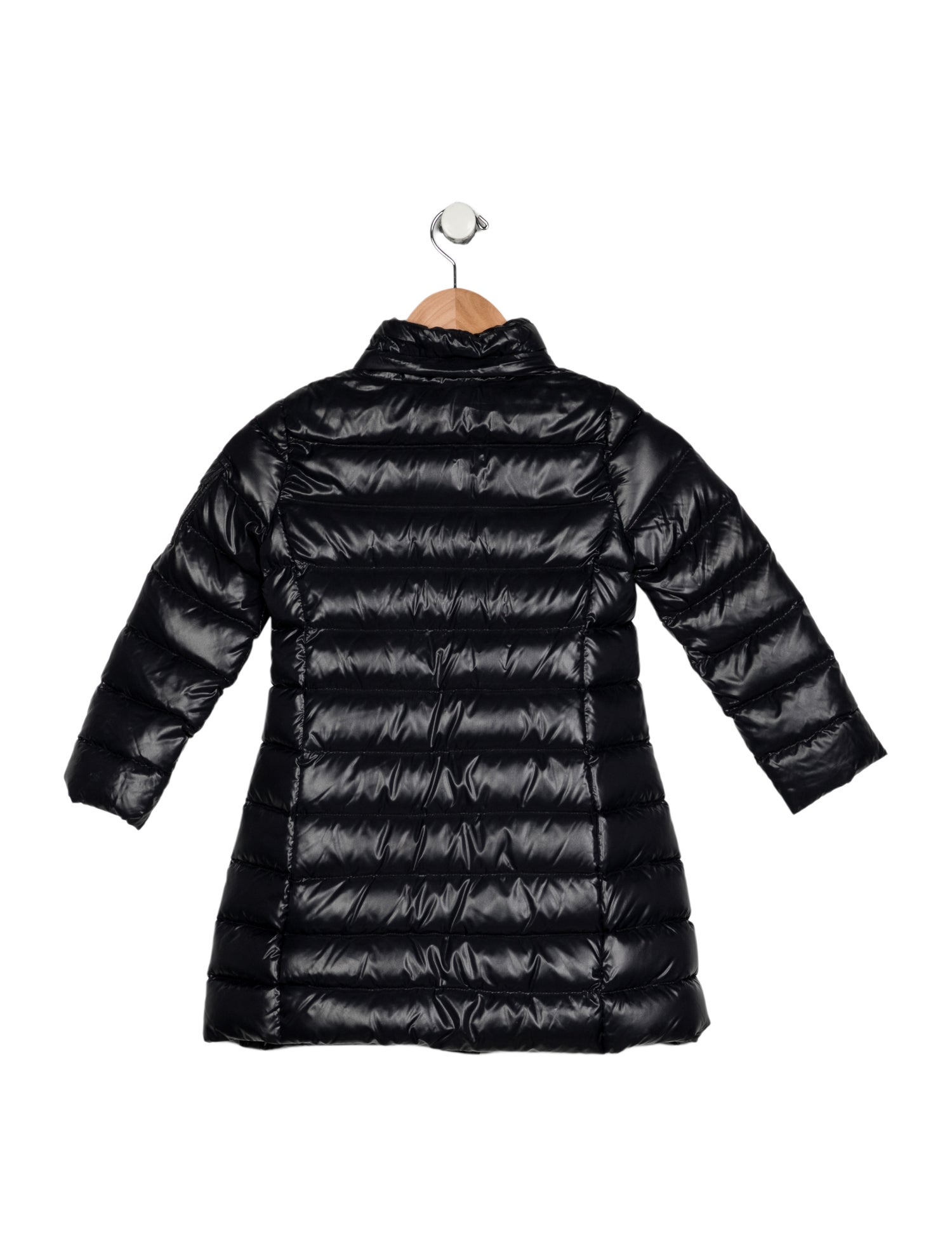 Moncler Boys' Long Down Puffer Coat