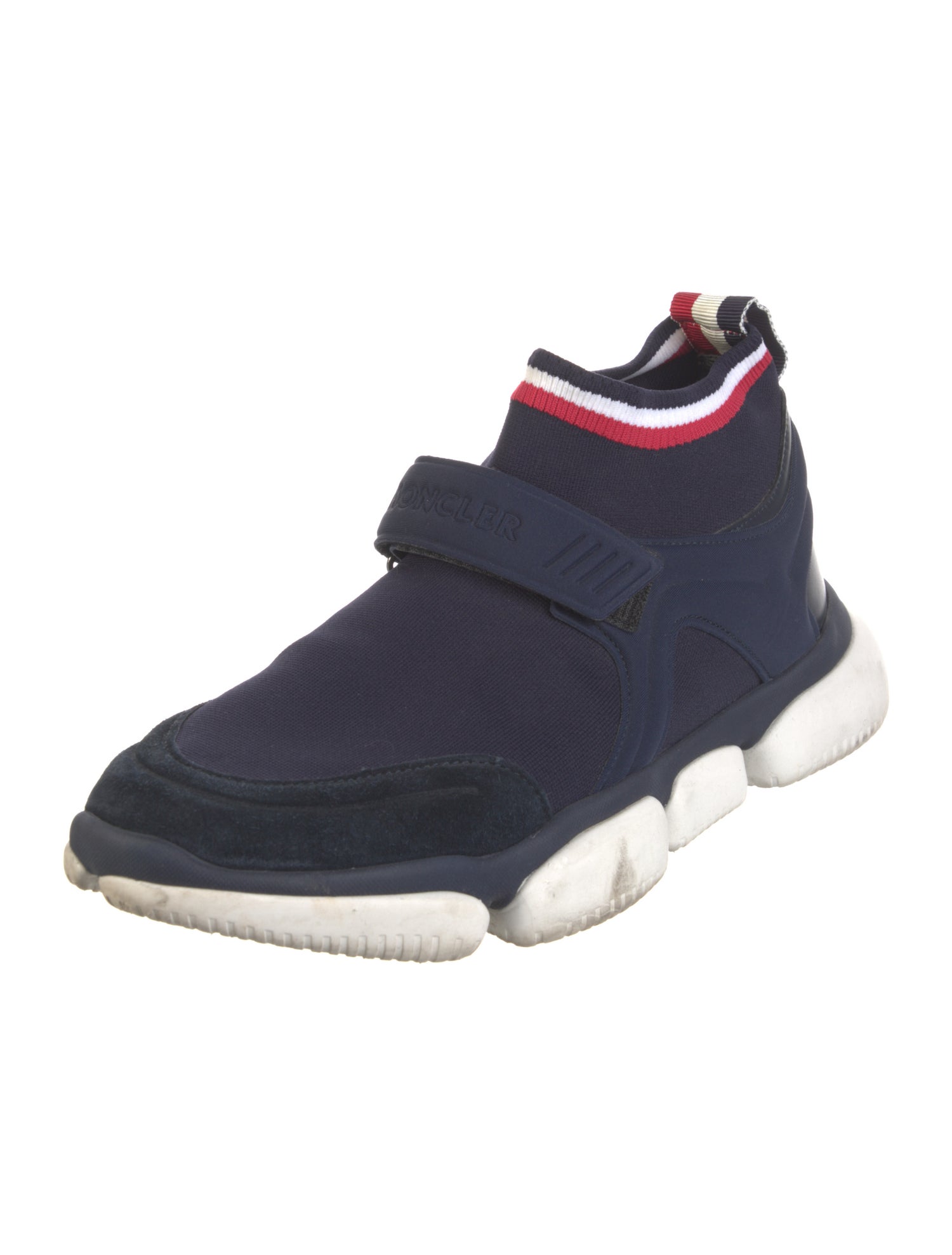 Moncler Colorblock Pattern Sock Sneakers