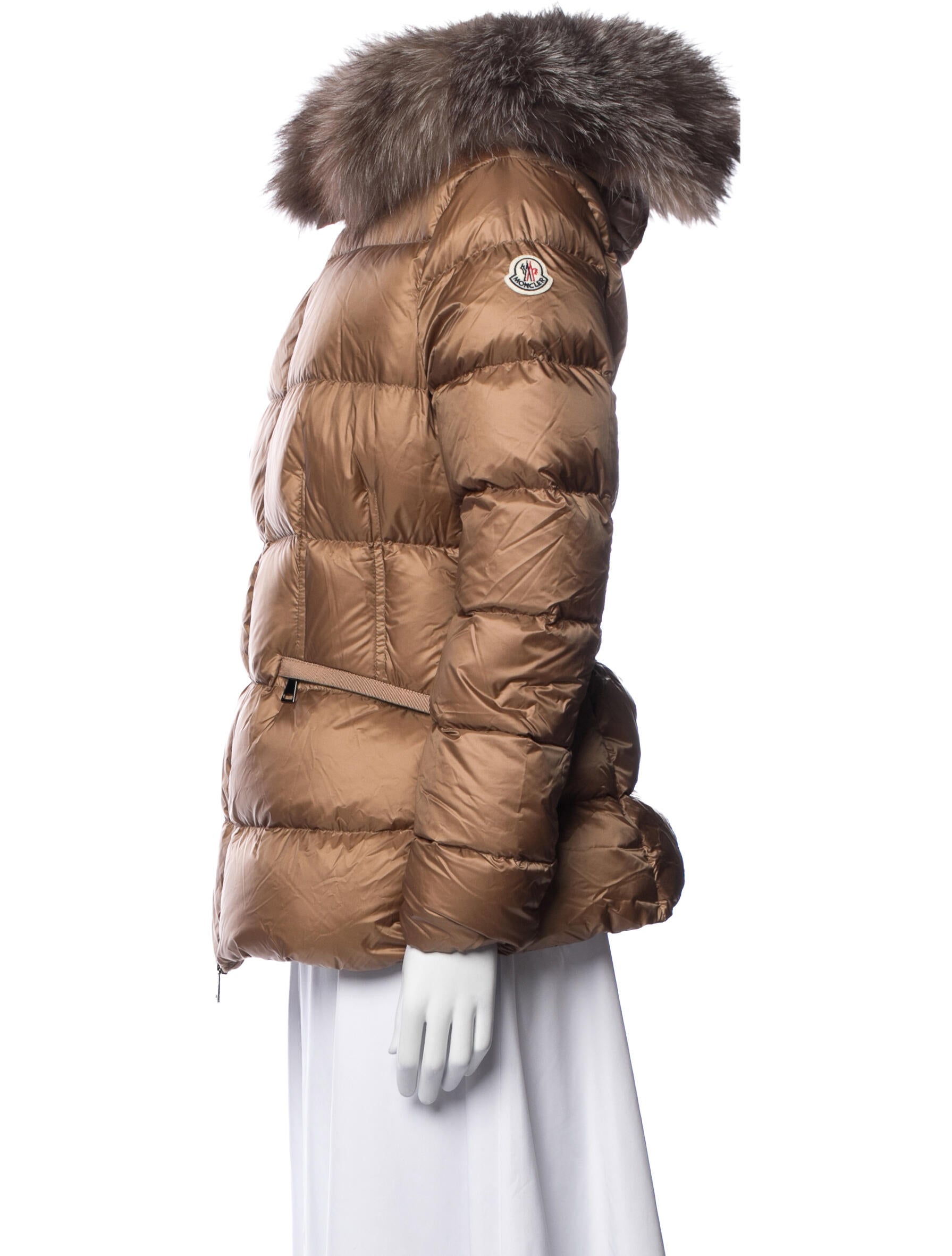 Moncler Ribera Quilted Down Jacket - Blue Outerwear, Clothing
