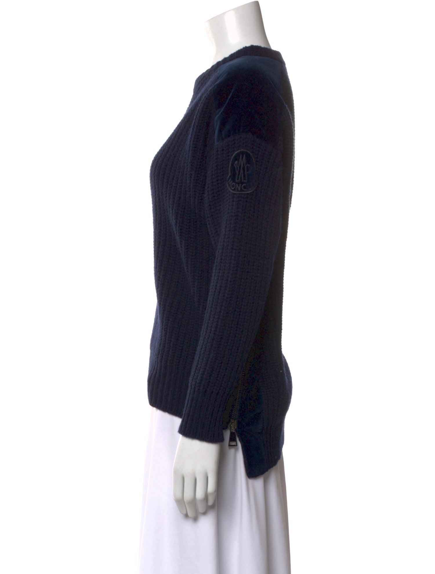 Moncler Wool Crew Neck Sweater