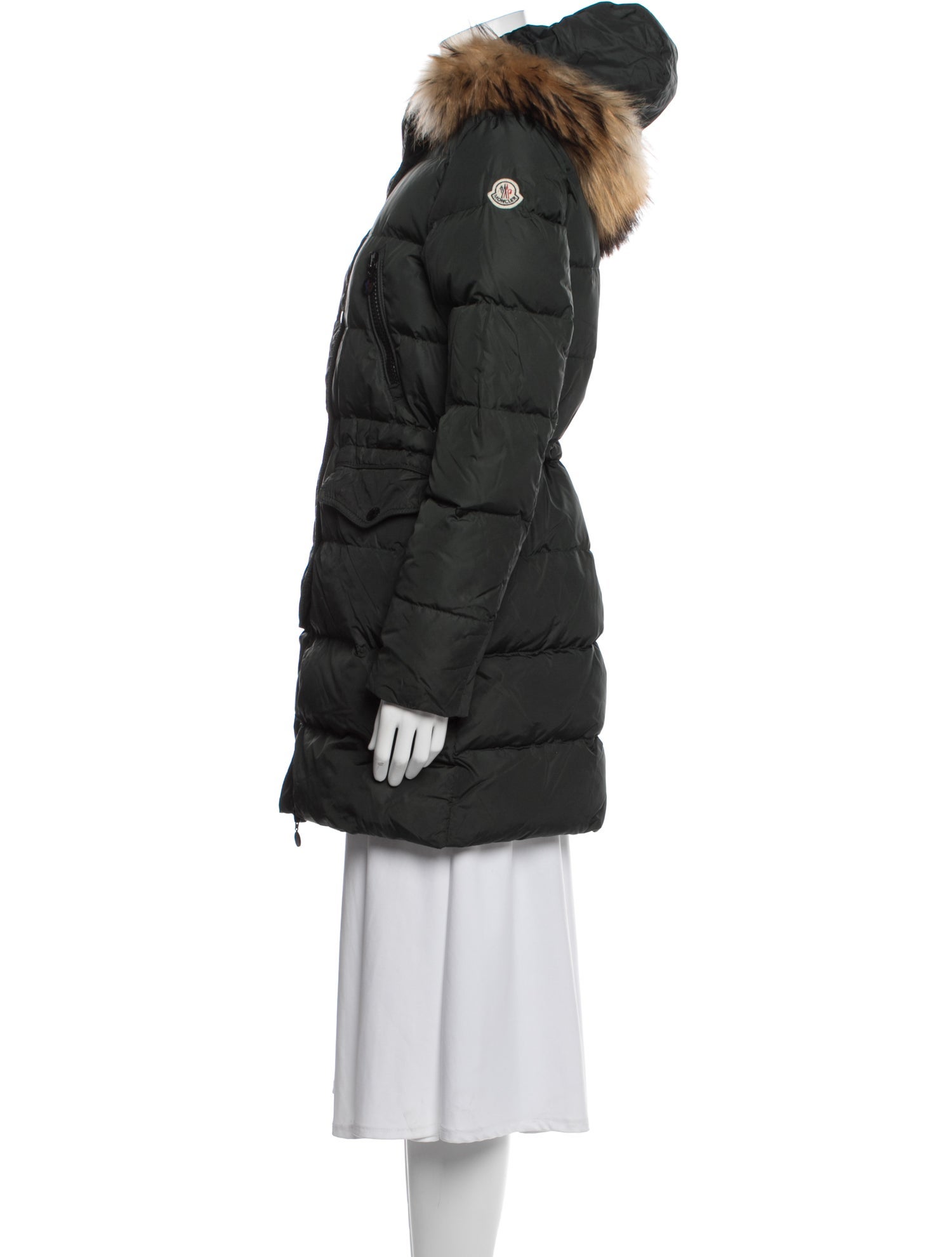 Moncler Nylon Down Coat