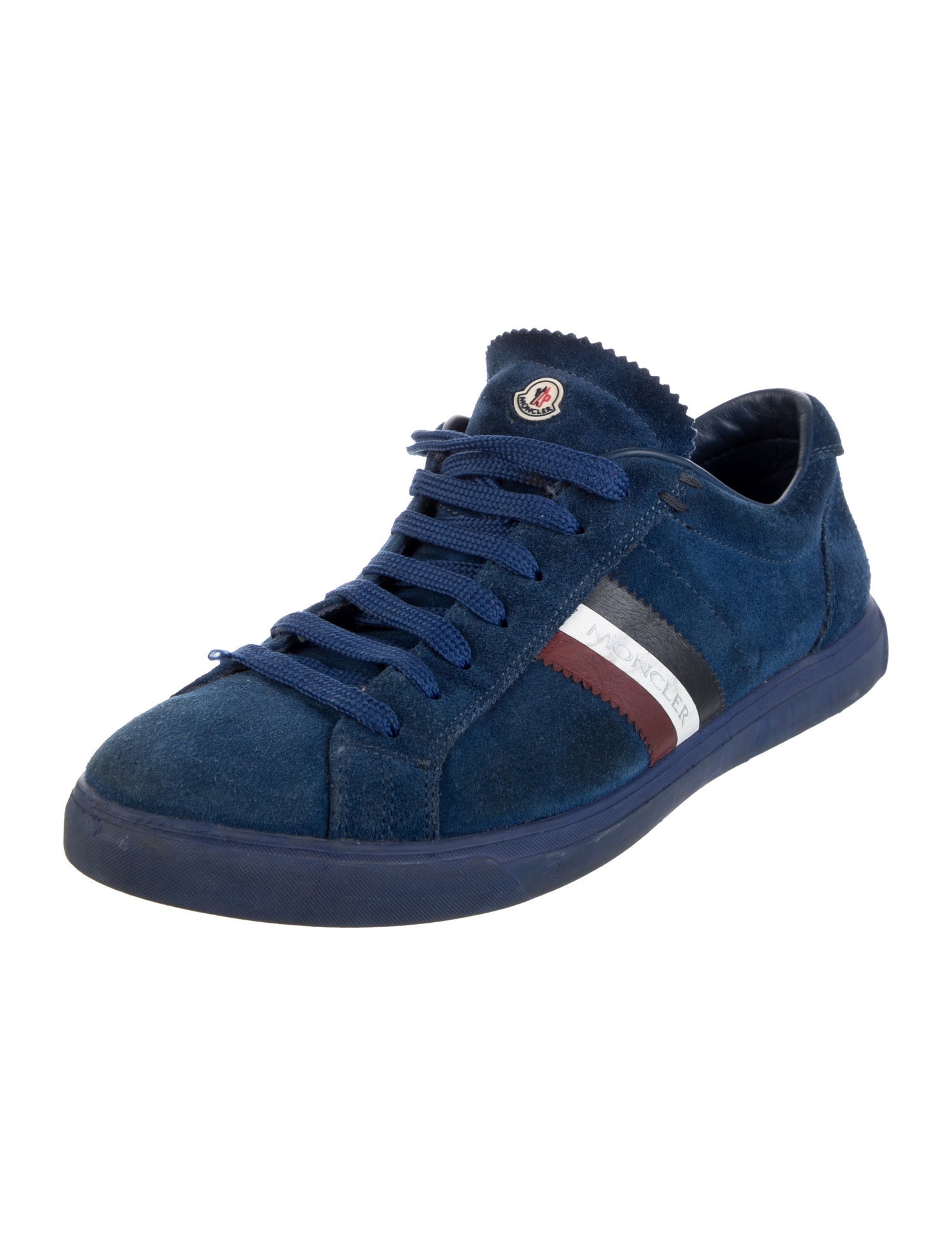 Moncler Suede Printed Sneakers