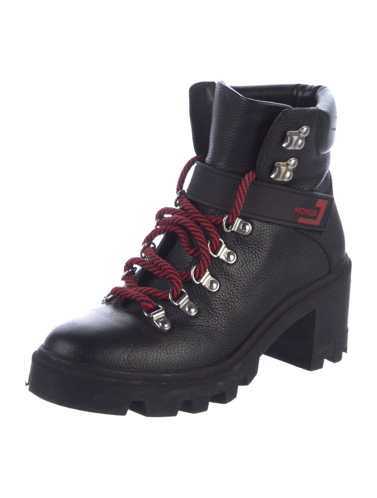 Moncler Leather Hiking Boots