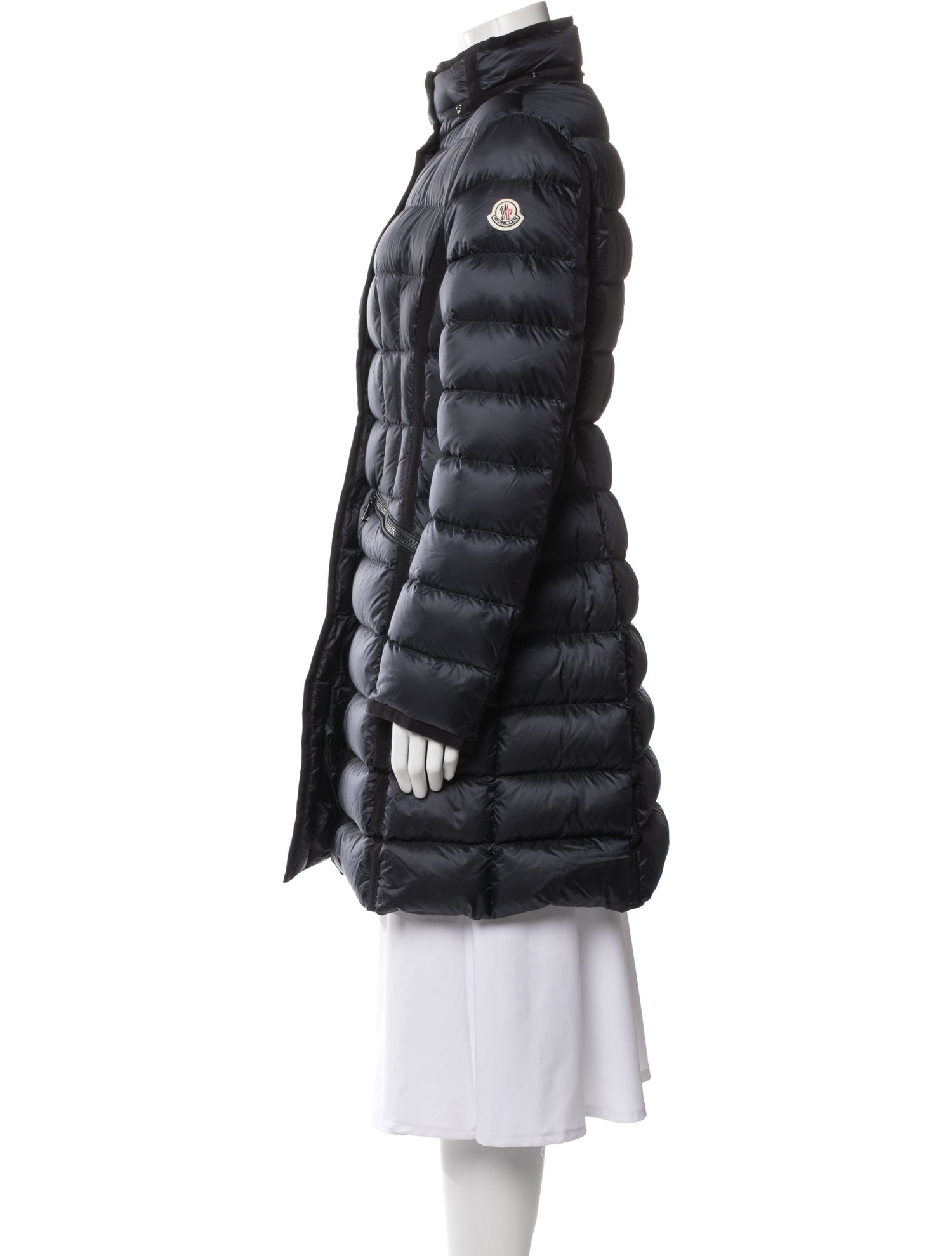 Moncler Nylon Down Coat