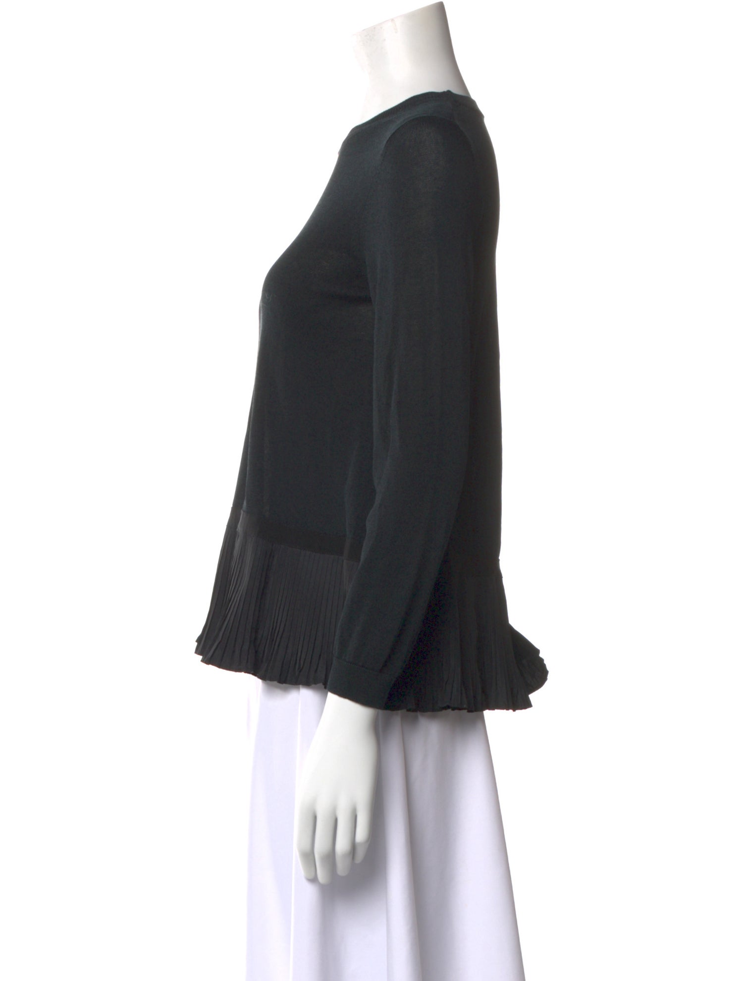 Moncler Crew Neck Long Sleeve Top