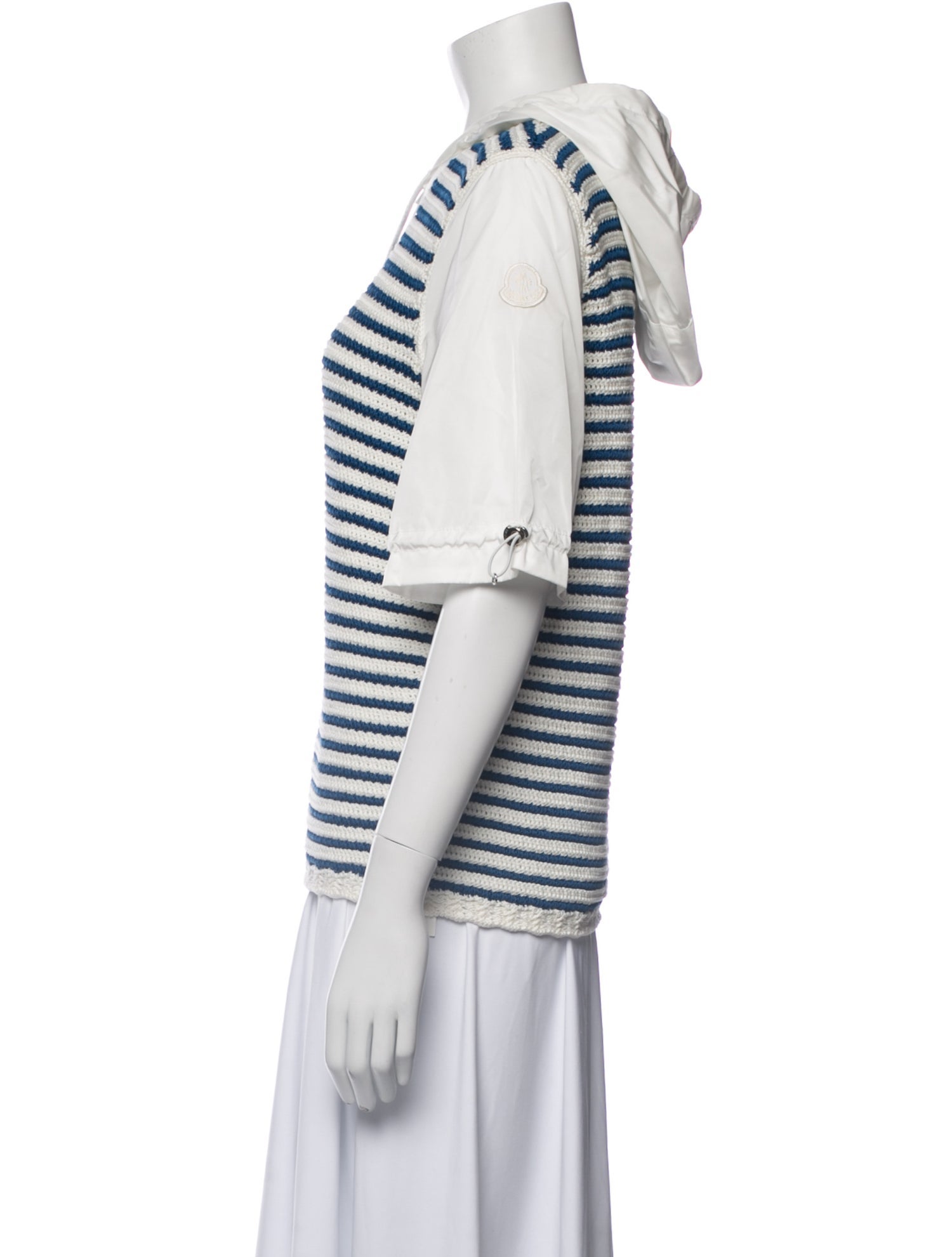 Moncler Striped Down Jacket