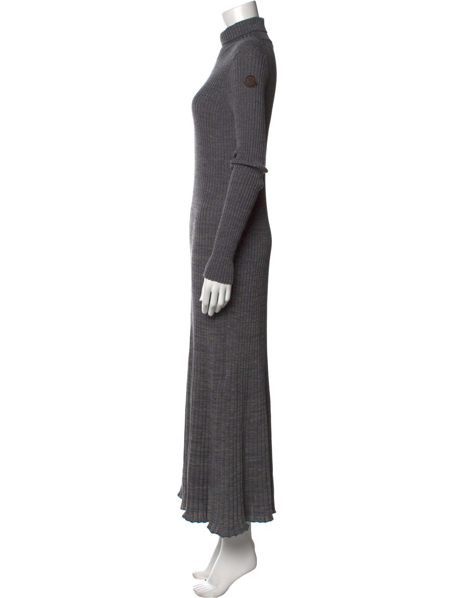 Moncler Virgin Wool Long Dress