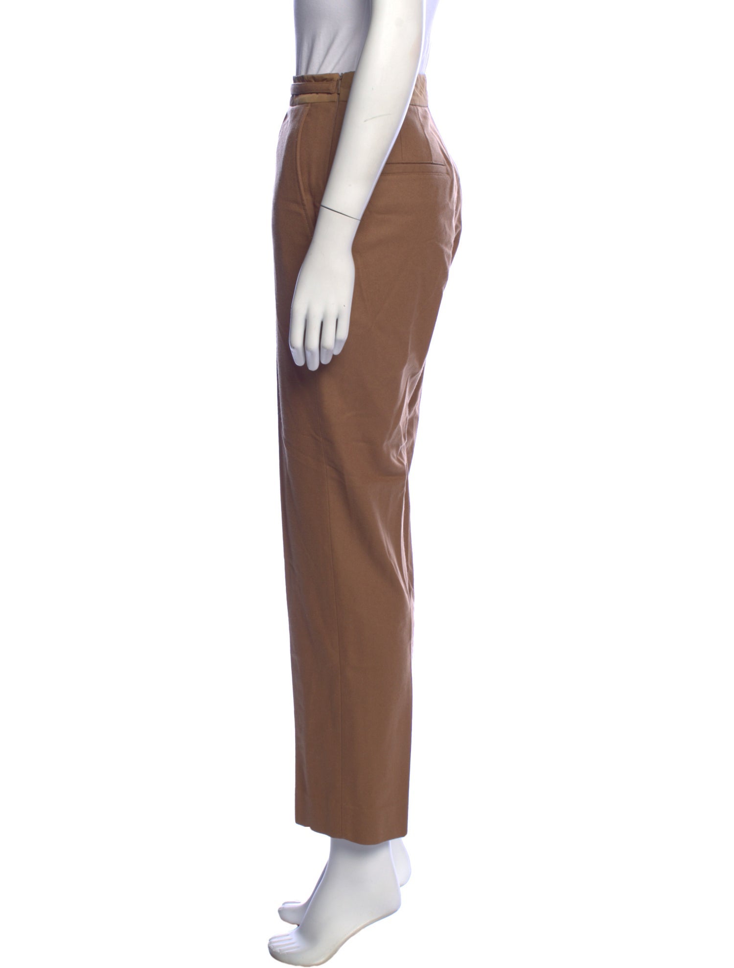 Moncler Virgin Wool Straight Leg Pants