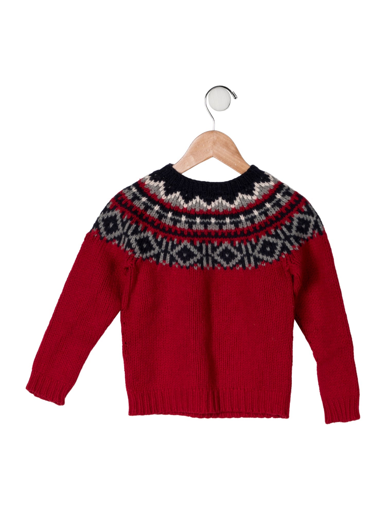 Moncler Boys' Patterned Woven Sweater