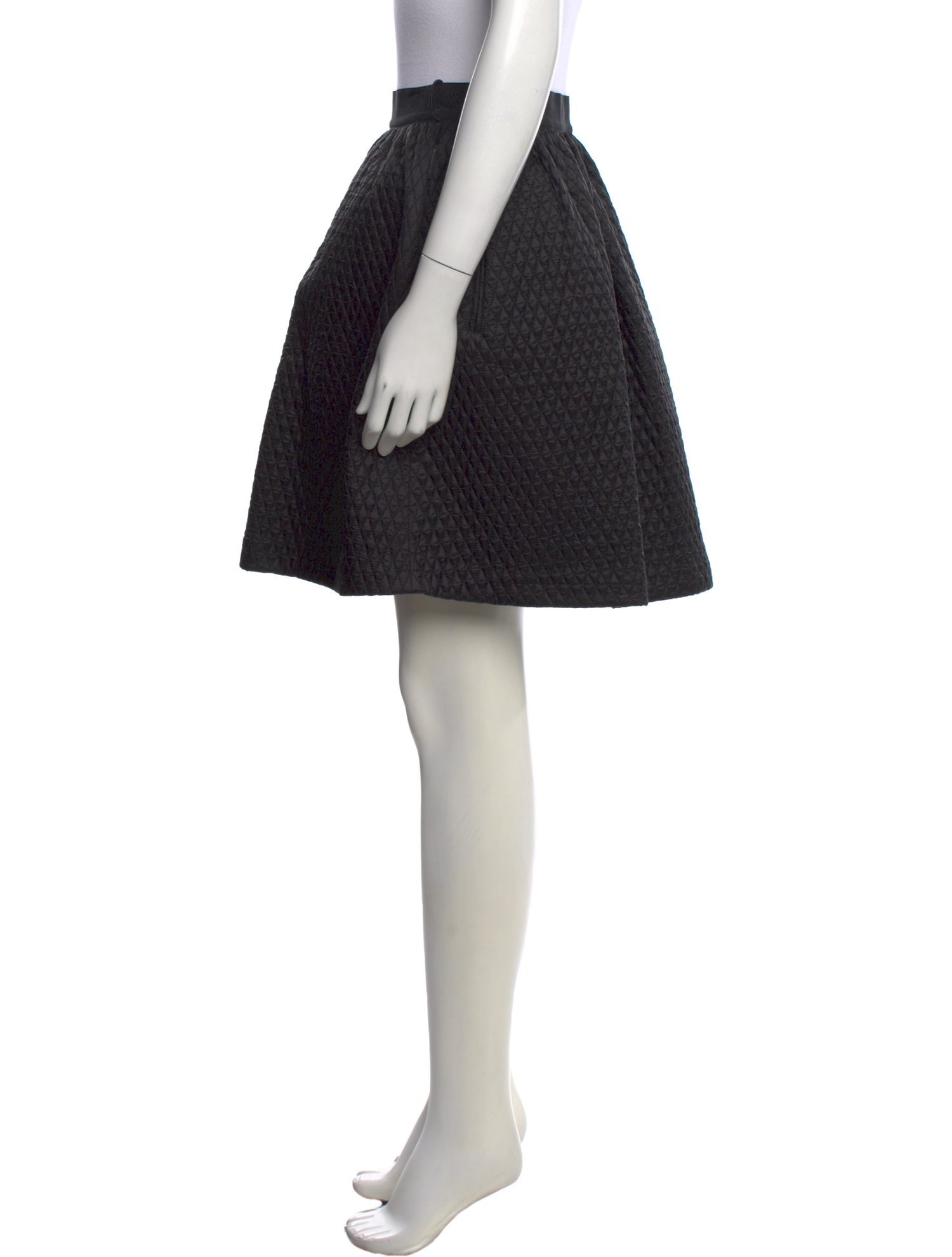Moncler Grosgrain Trim Mini Skirt